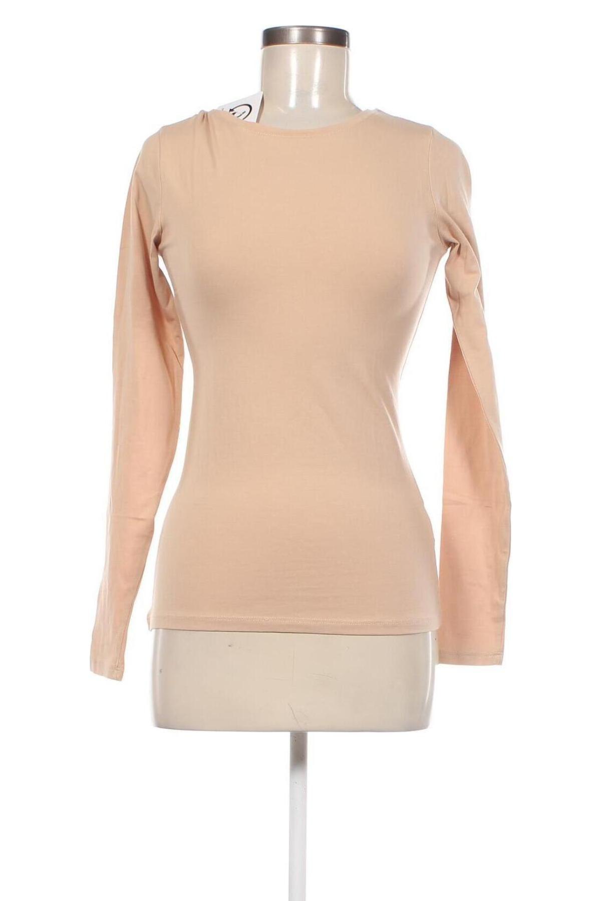 Damen Shirt Basics, Größe S, Farbe Beige, Preis 4,99 €