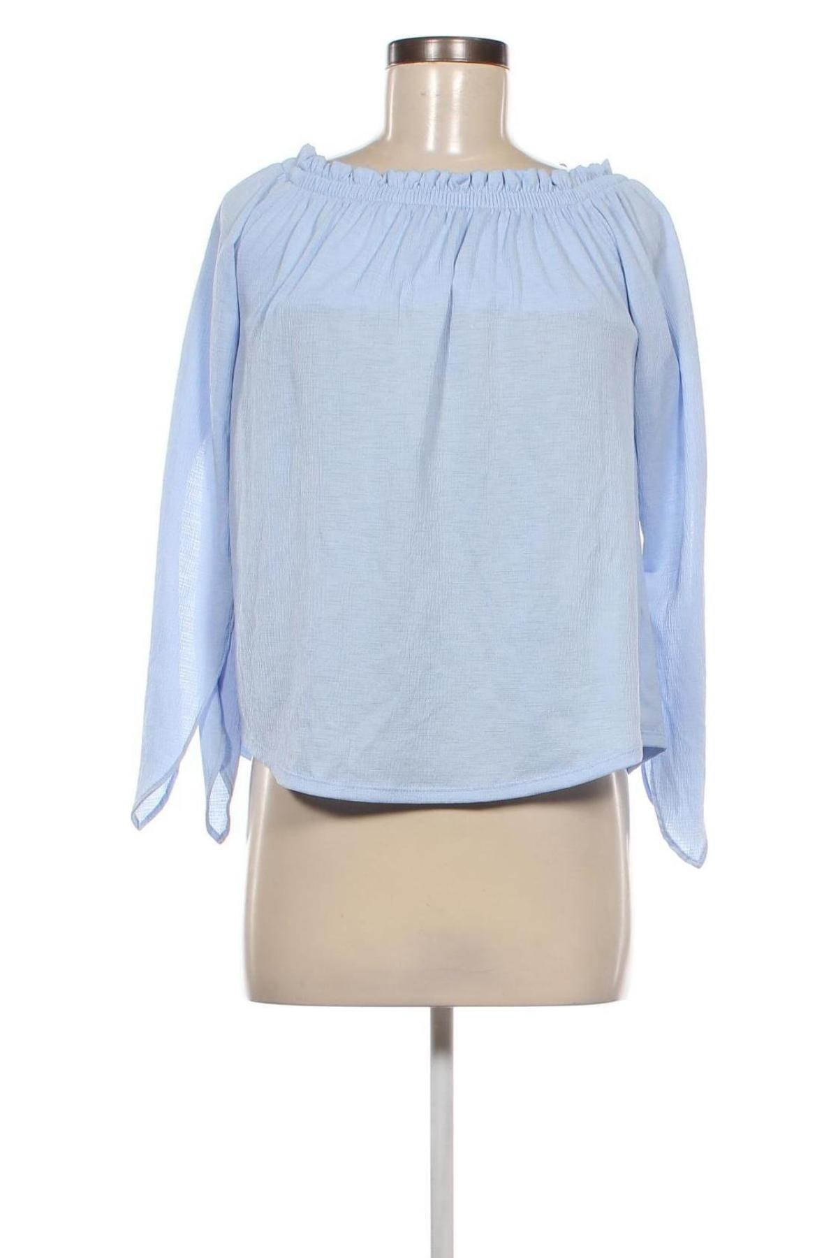 Damen Shirt Bershka, Größe M, Farbe Blau, Preis € 2,99