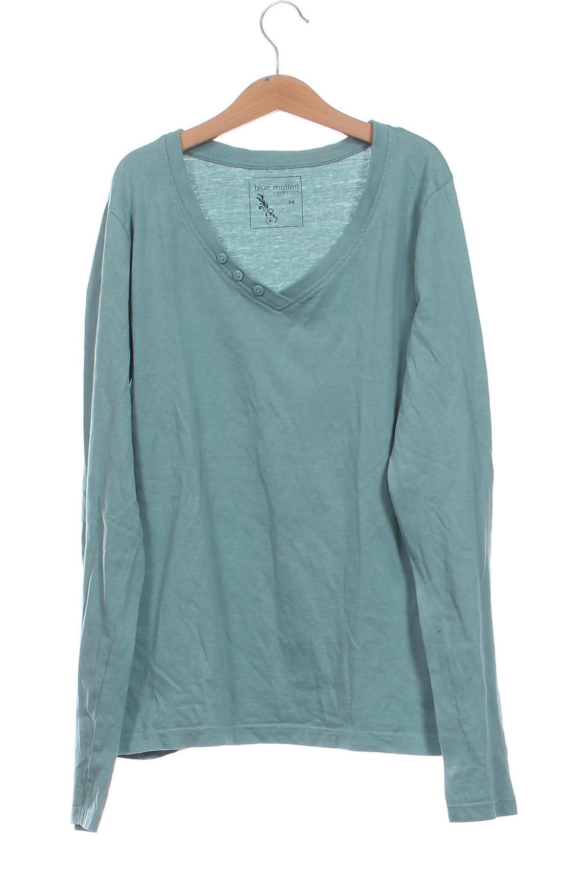 Damen Shirt Blue Motion, Größe XS, Farbe Grün, Preis € 4,99