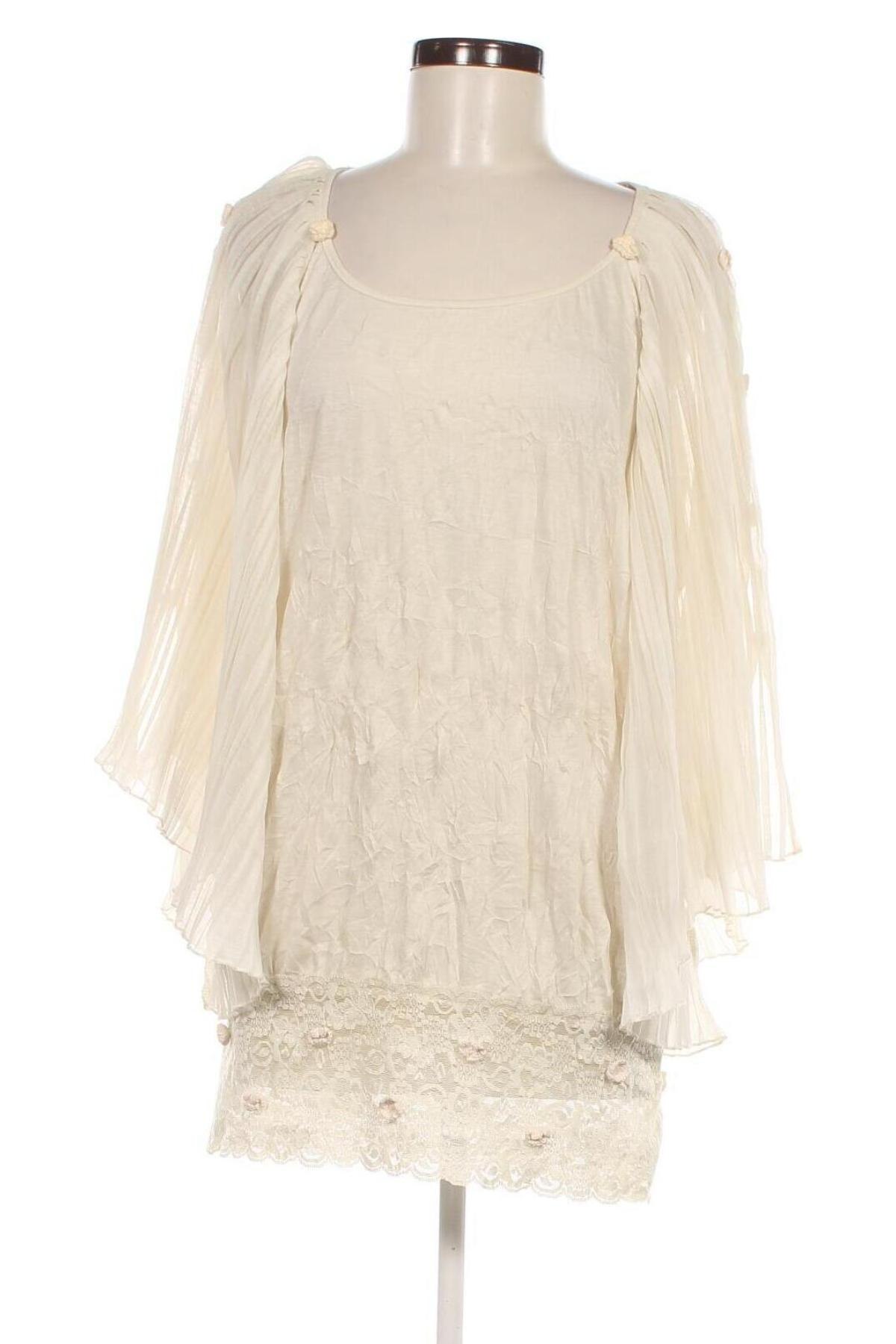 Damen Shirt Cream, Größe M, Farbe Ecru, Preis € 16,49