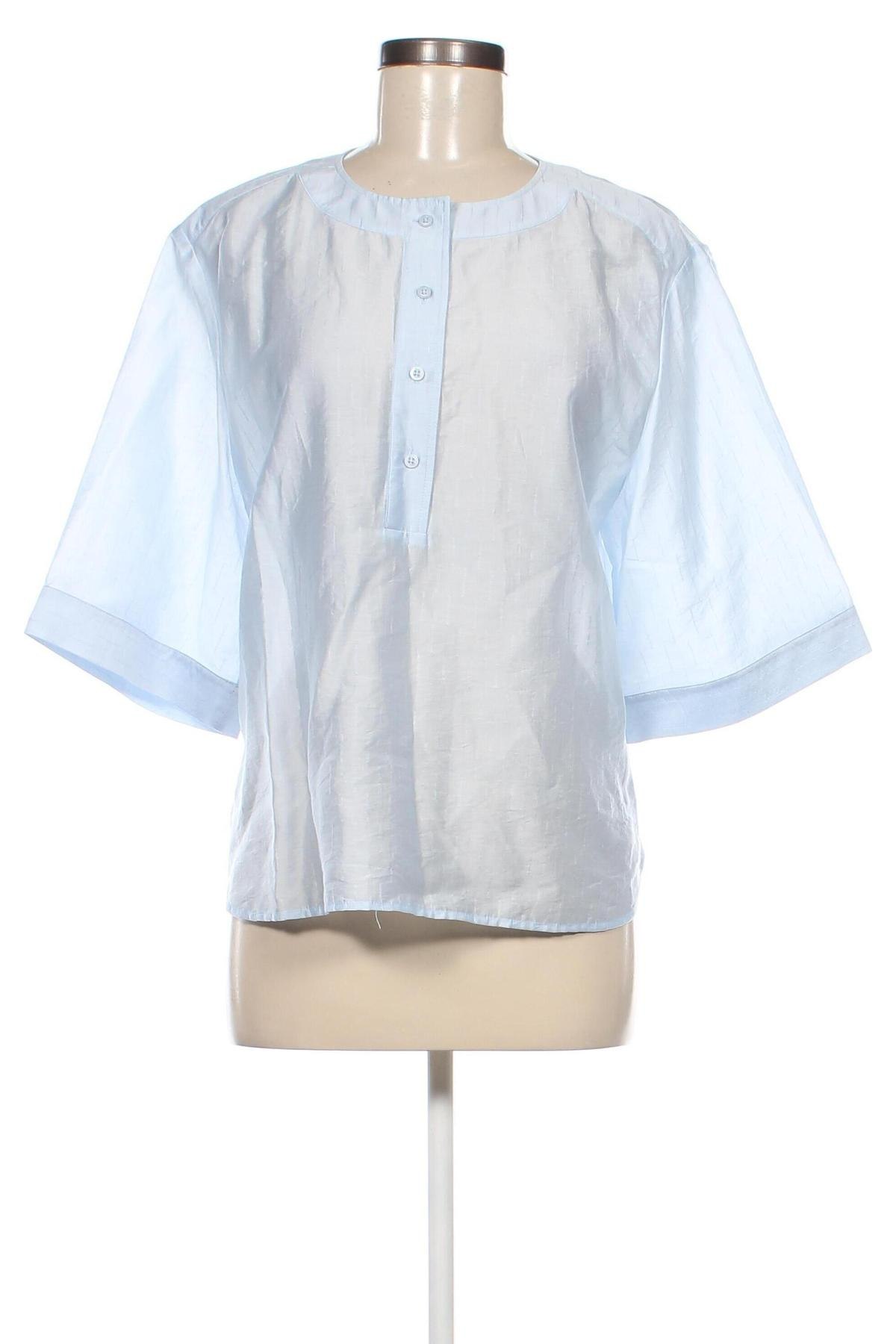 Damen Shirt Emporio Armani, Größe L, Farbe Blau, Preis 63,99 €