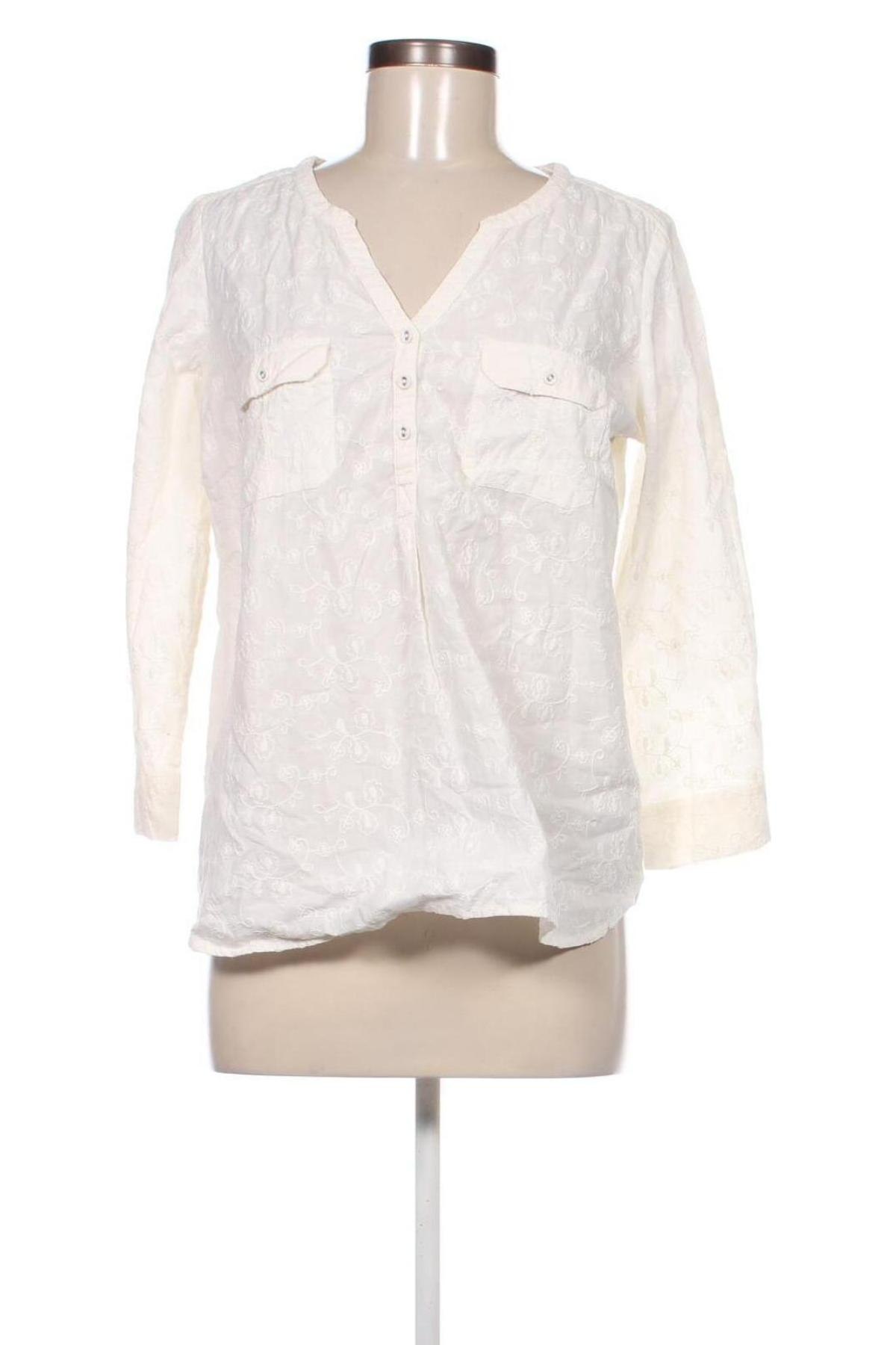 Damen Shirt Fat Face, Größe M, Farbe Ecru, Preis 5,49 €