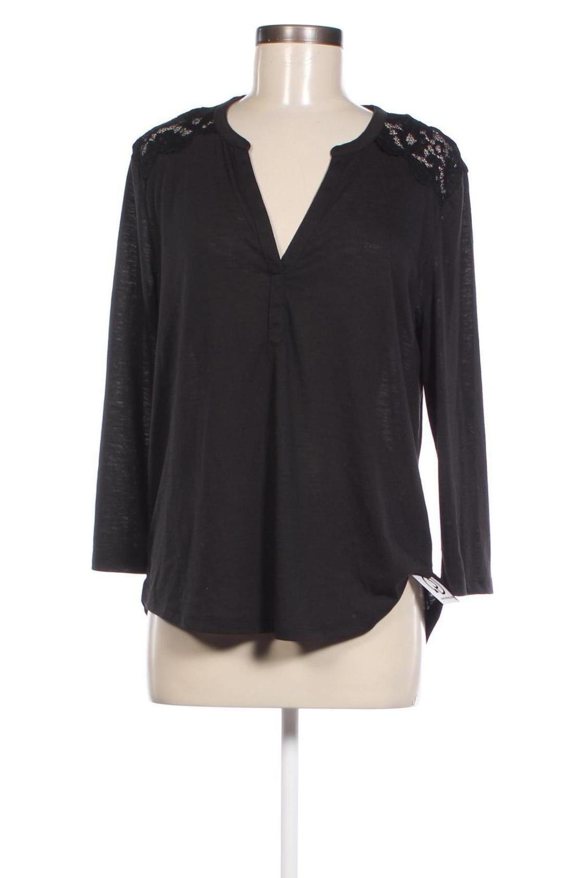 Damen Shirt H&M, Größe M, Farbe Schwarz, Preis 4,99 €