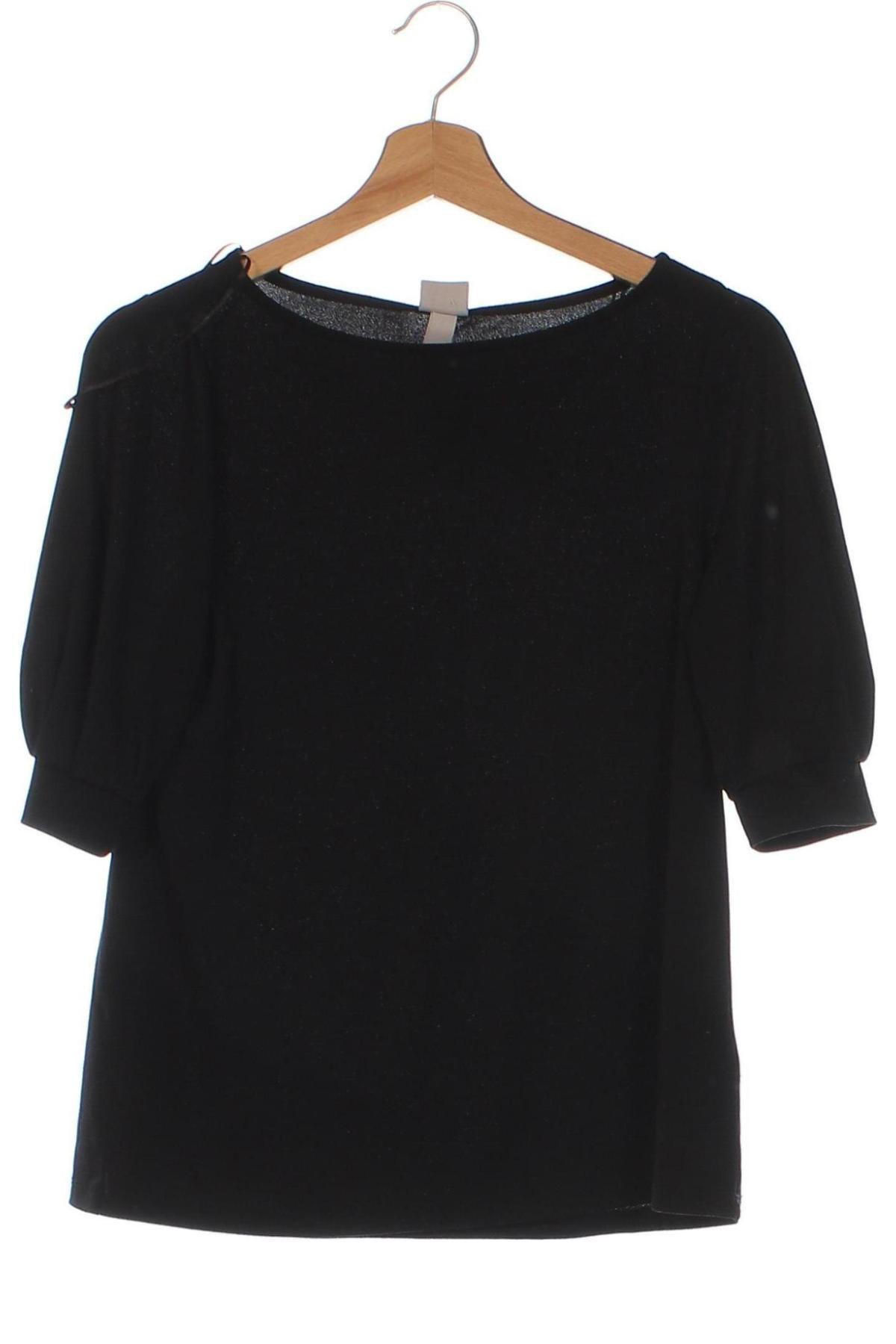 Damen Shirt H&M, Größe XS, Farbe Schwarz, Preis € 2,99