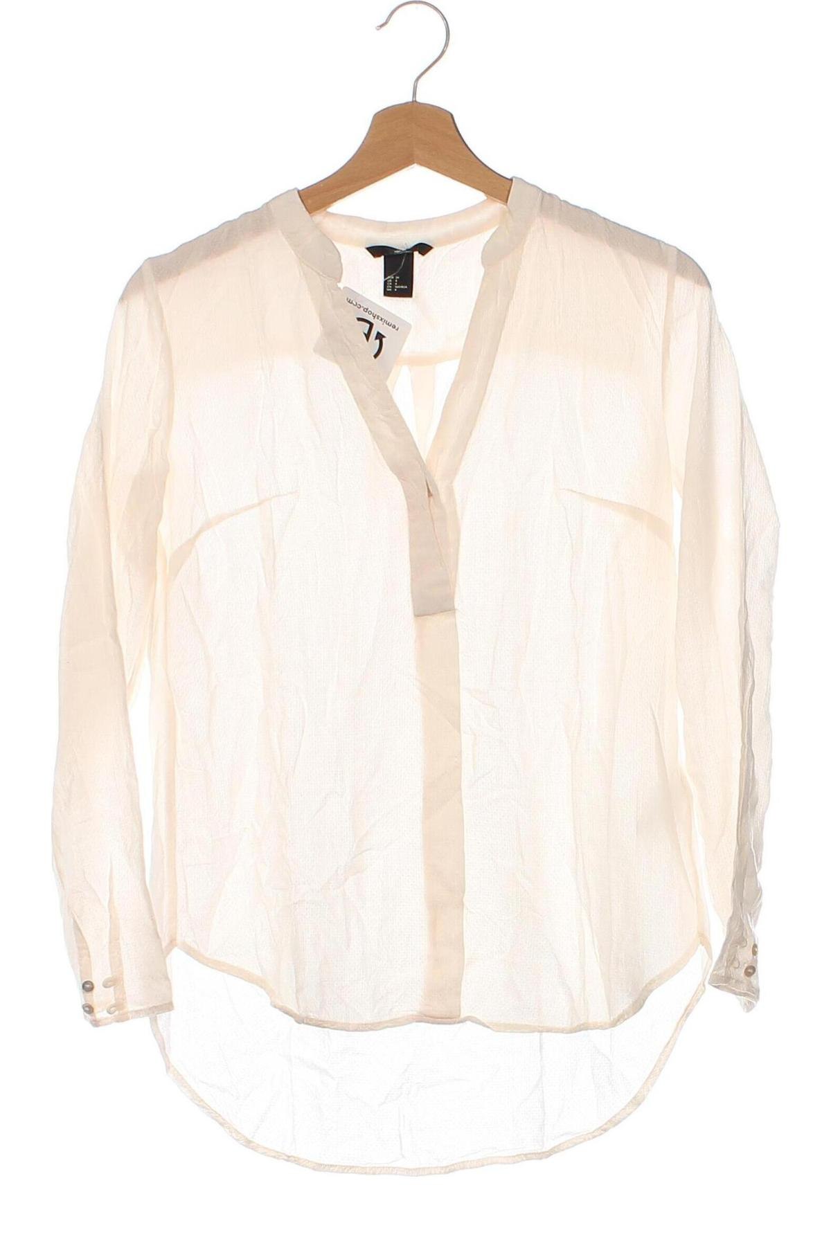 Damen Shirt H&M, Größe XS, Farbe Ecru, Preis € 4,99