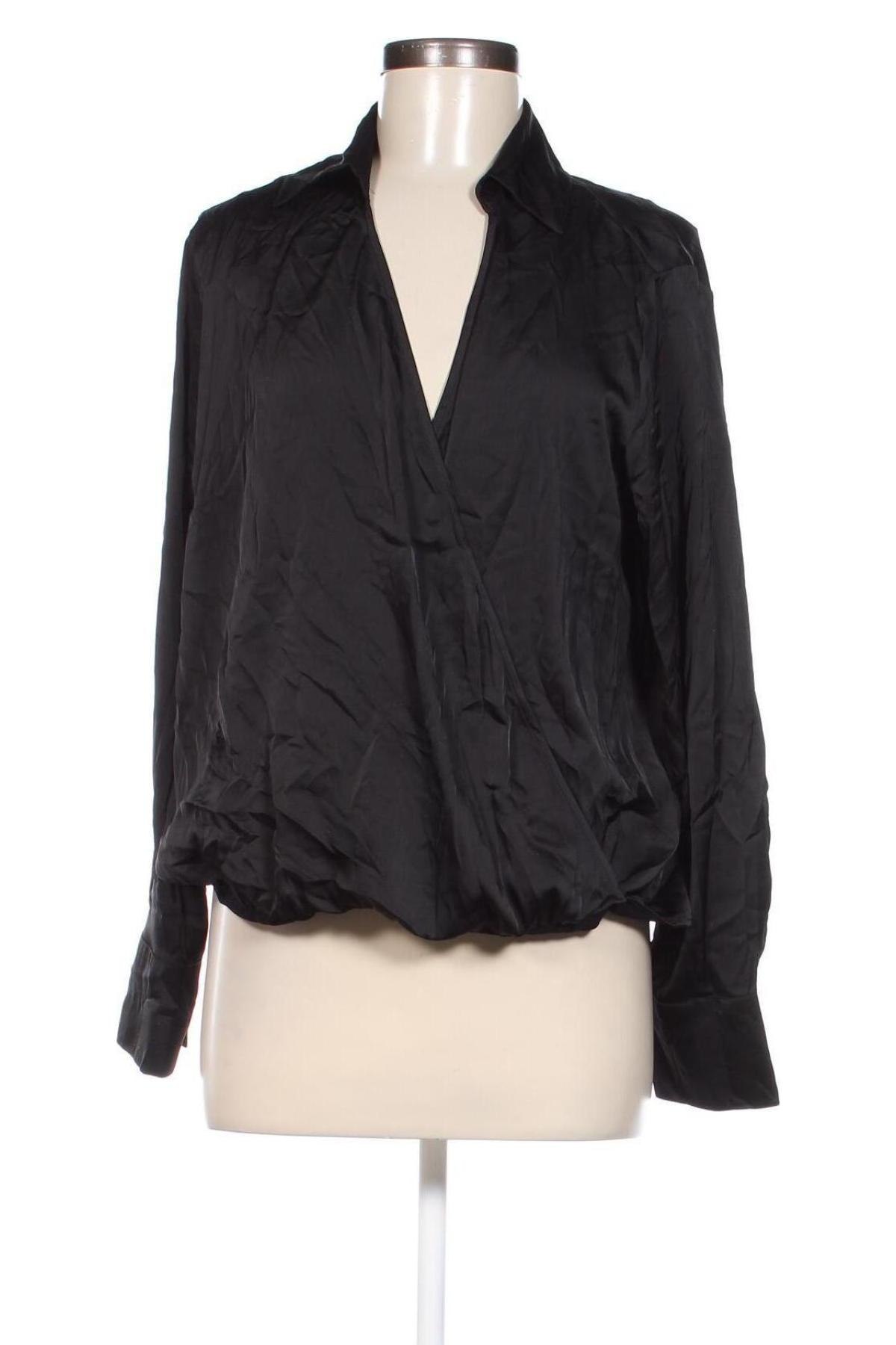 Damen Shirt H&M, Größe M, Farbe Schwarz, Preis 4,99 €