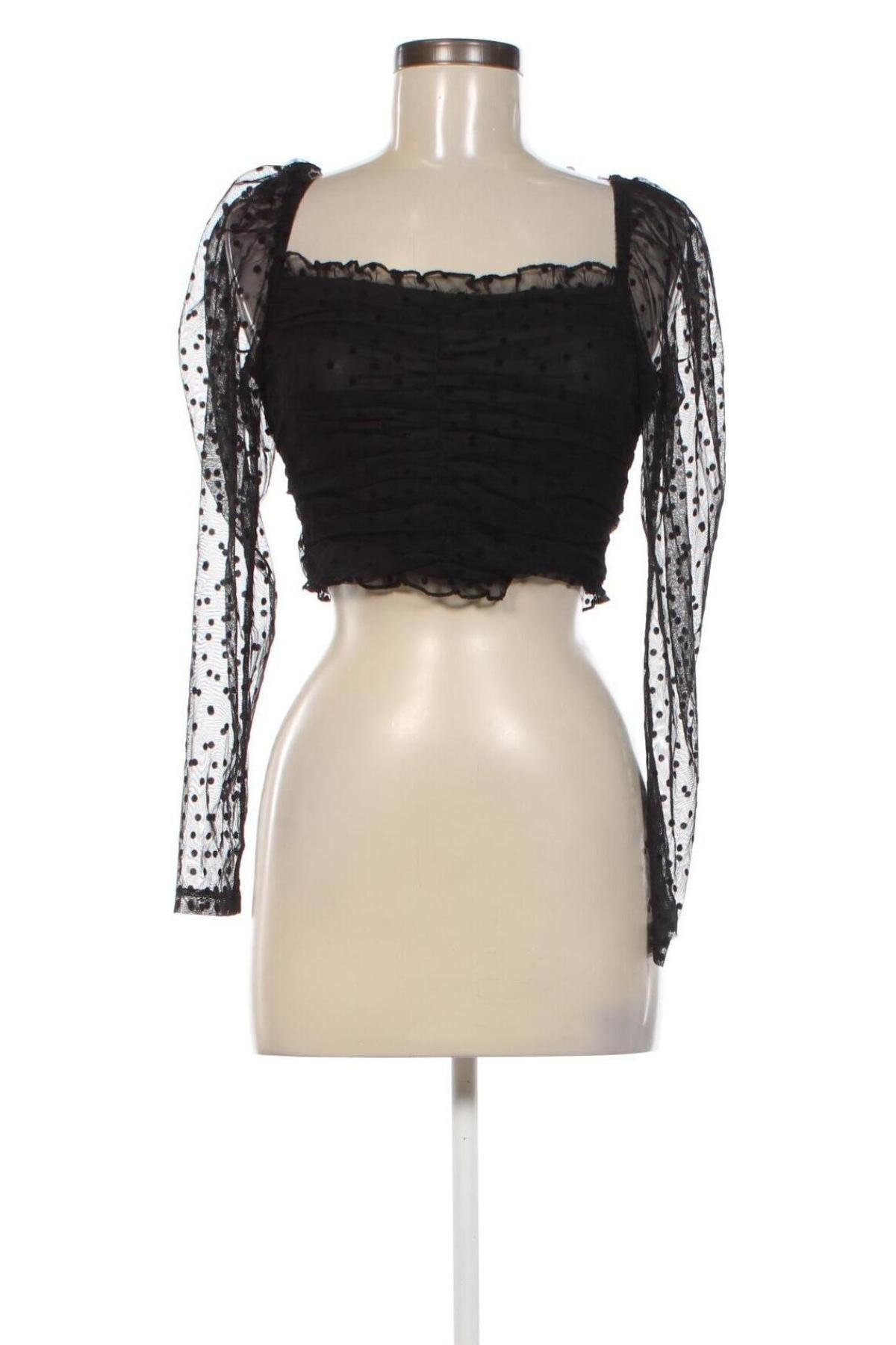 Bluză de femei H&M Divided, Mărime M, Culoare Negru, Preț 30,99 Lei