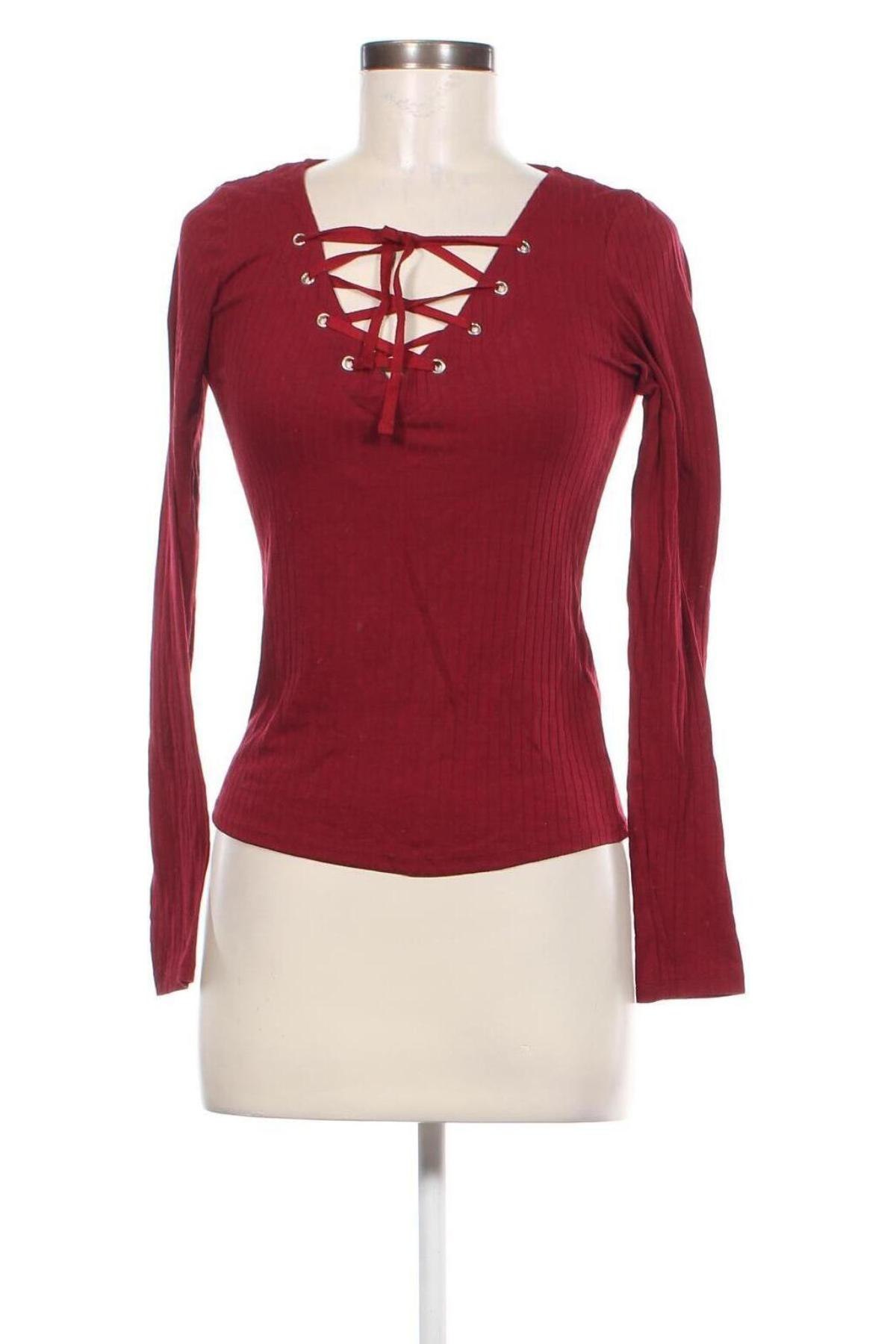 Damen Shirt H&M Divided, Größe S, Farbe Rot, Preis 4,99 €