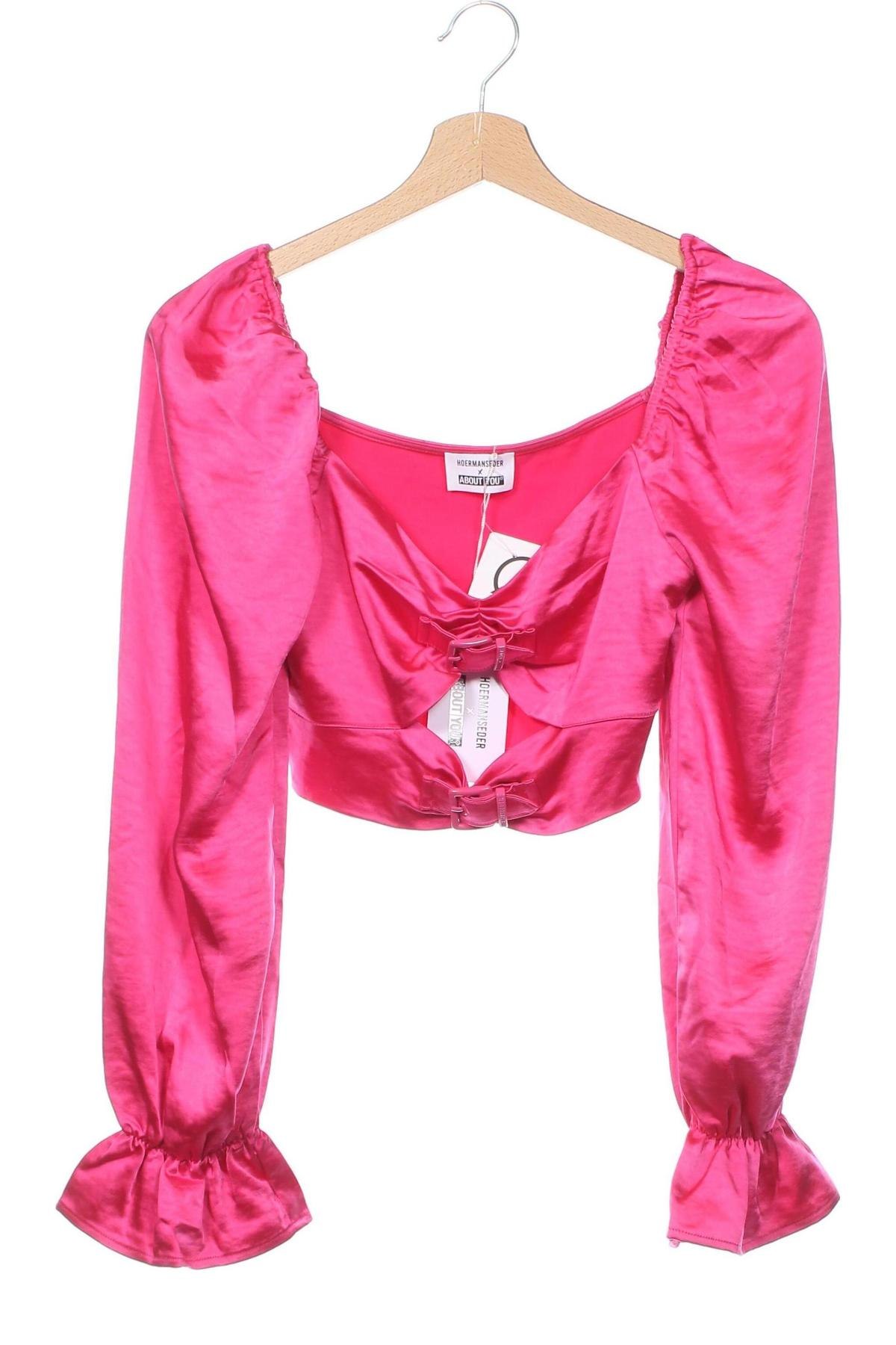 Damen Shirt Hoermanseder x About You, Größe XS, Farbe Rosa, Preis € 8,49