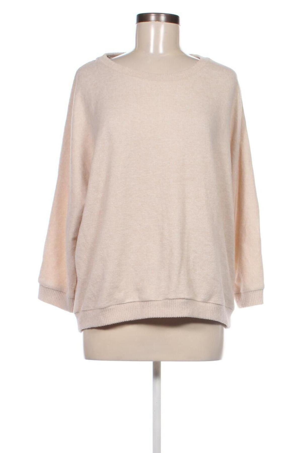 Damen Shirt Janina, Größe L, Farbe Beige, Preis 4,99 €