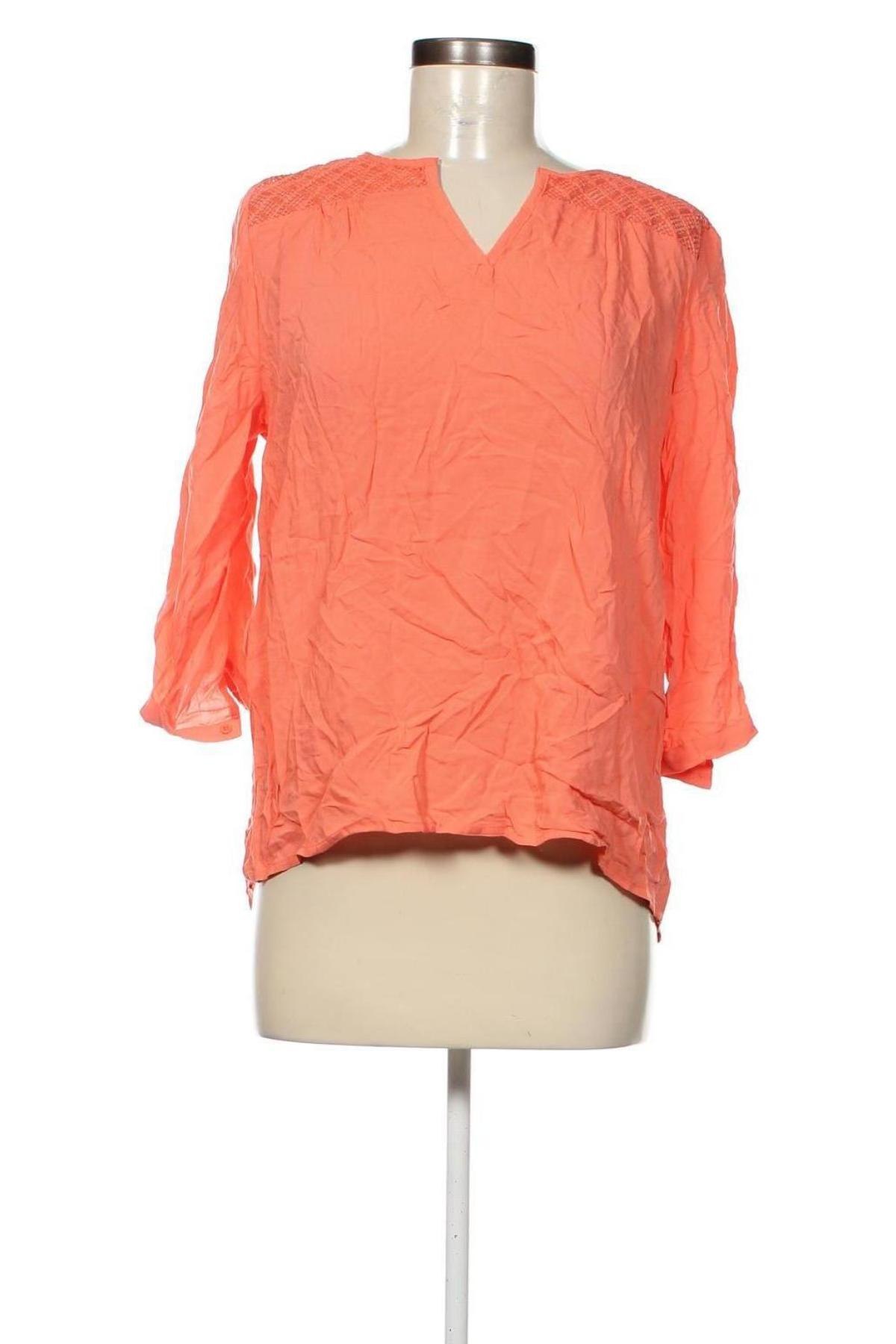 Damen Shirt Jean Pascale, Größe XL, Farbe Orange, Preis 5,99 €