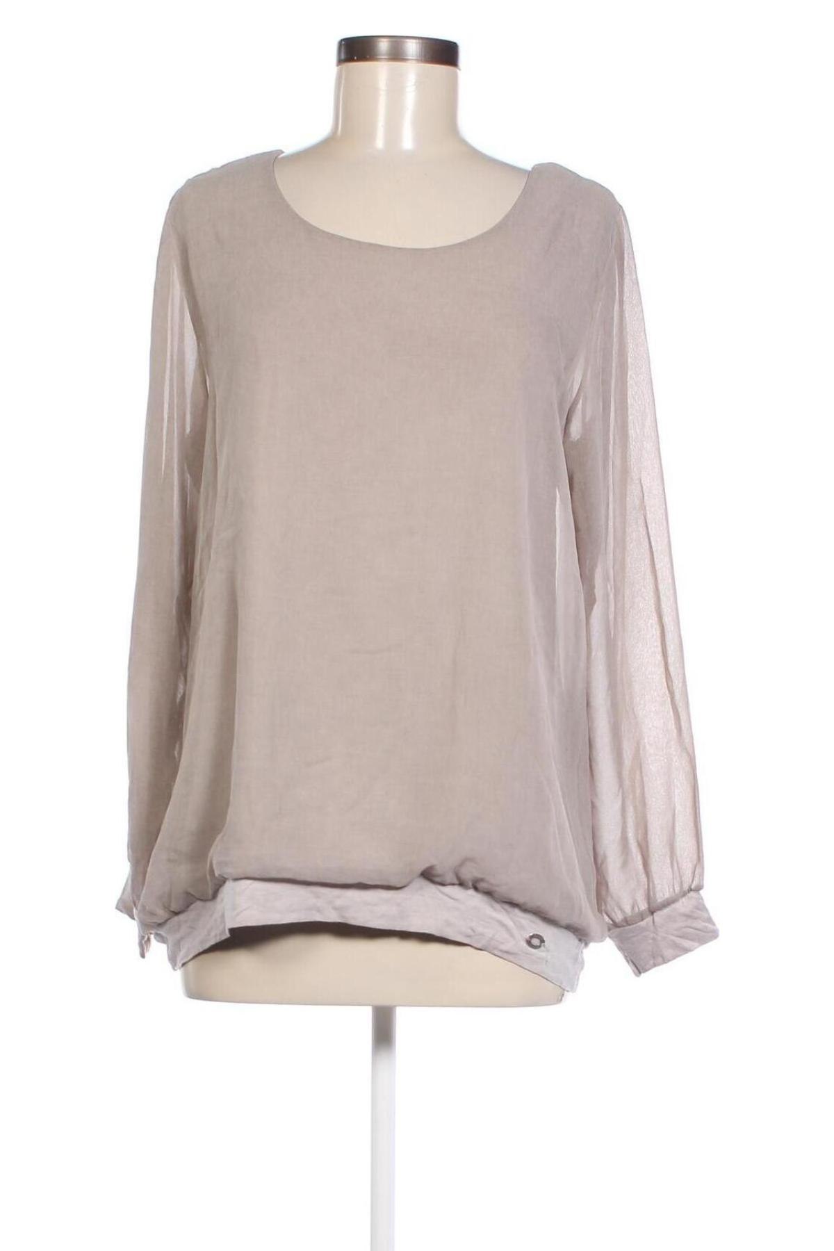 Damen Shirt Lisa Tossa, Größe L, Farbe Beige, Preis 4,99 €