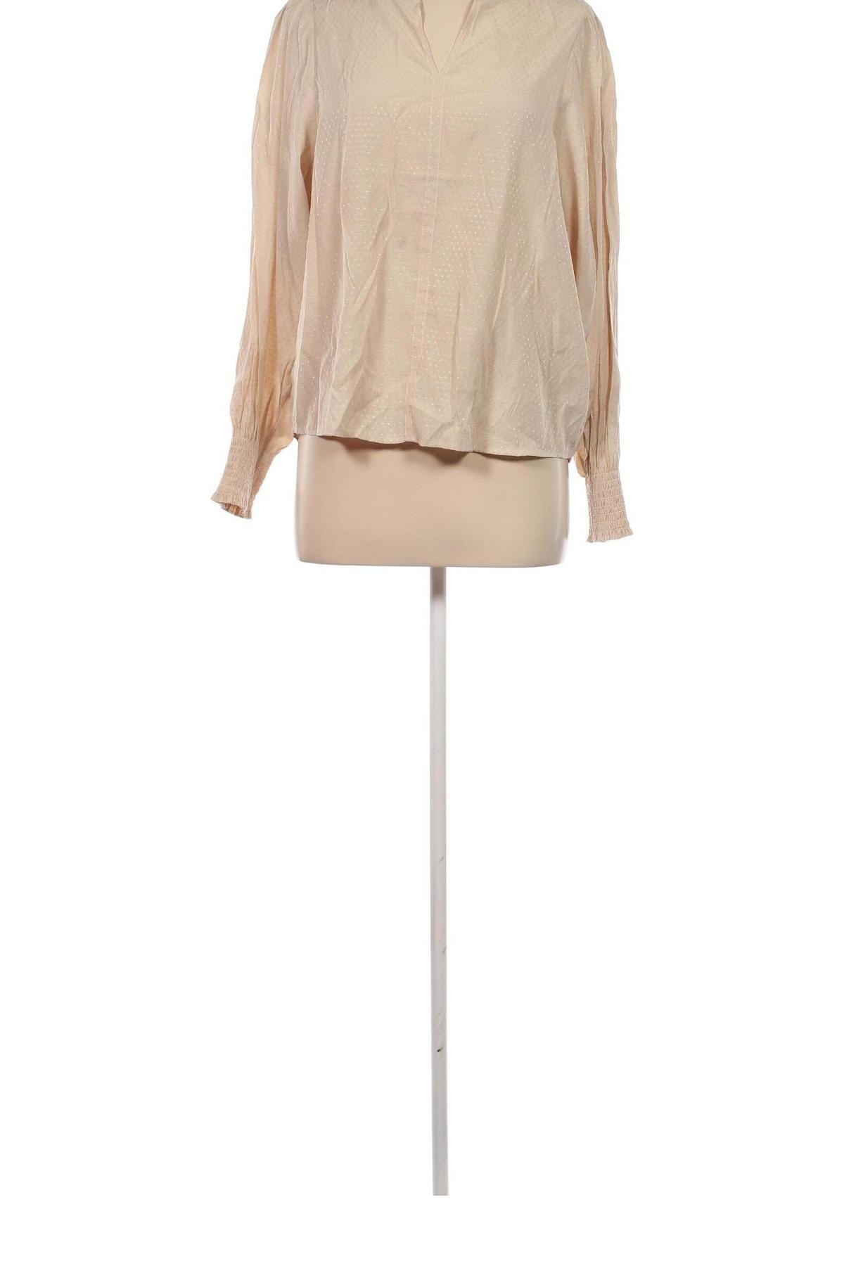 Damen Shirt MSCH, Größe S, Farbe Beige, Preis 10,99 €