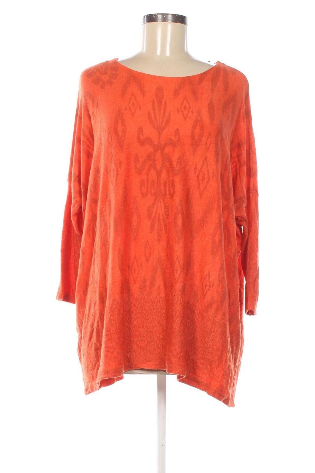 Damen Shirt Made In Italy, Größe M, Farbe Orange, Preis 4,99 €