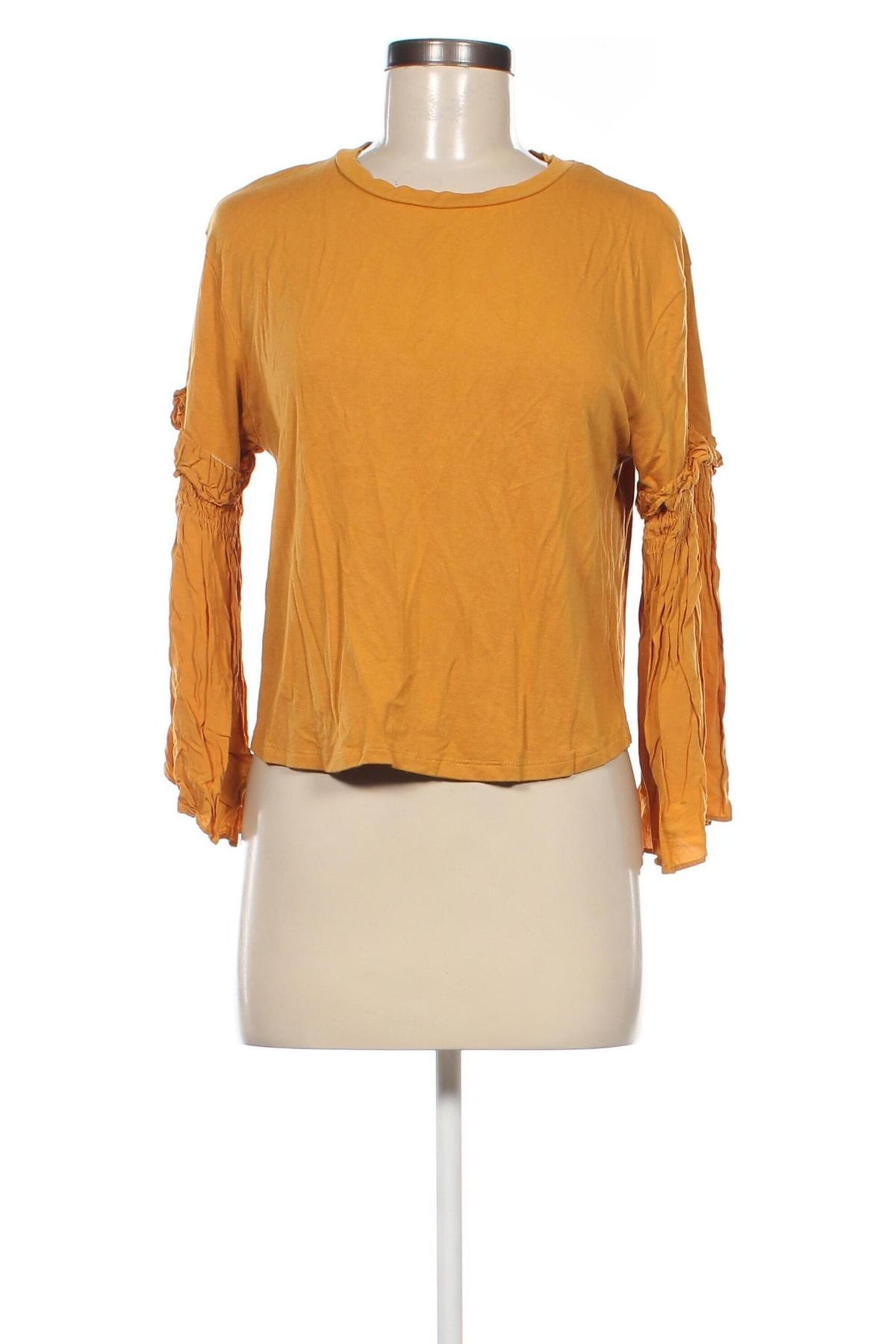 Damen Shirt Mango, Größe S, Farbe Gelb, Preis 7,99 €