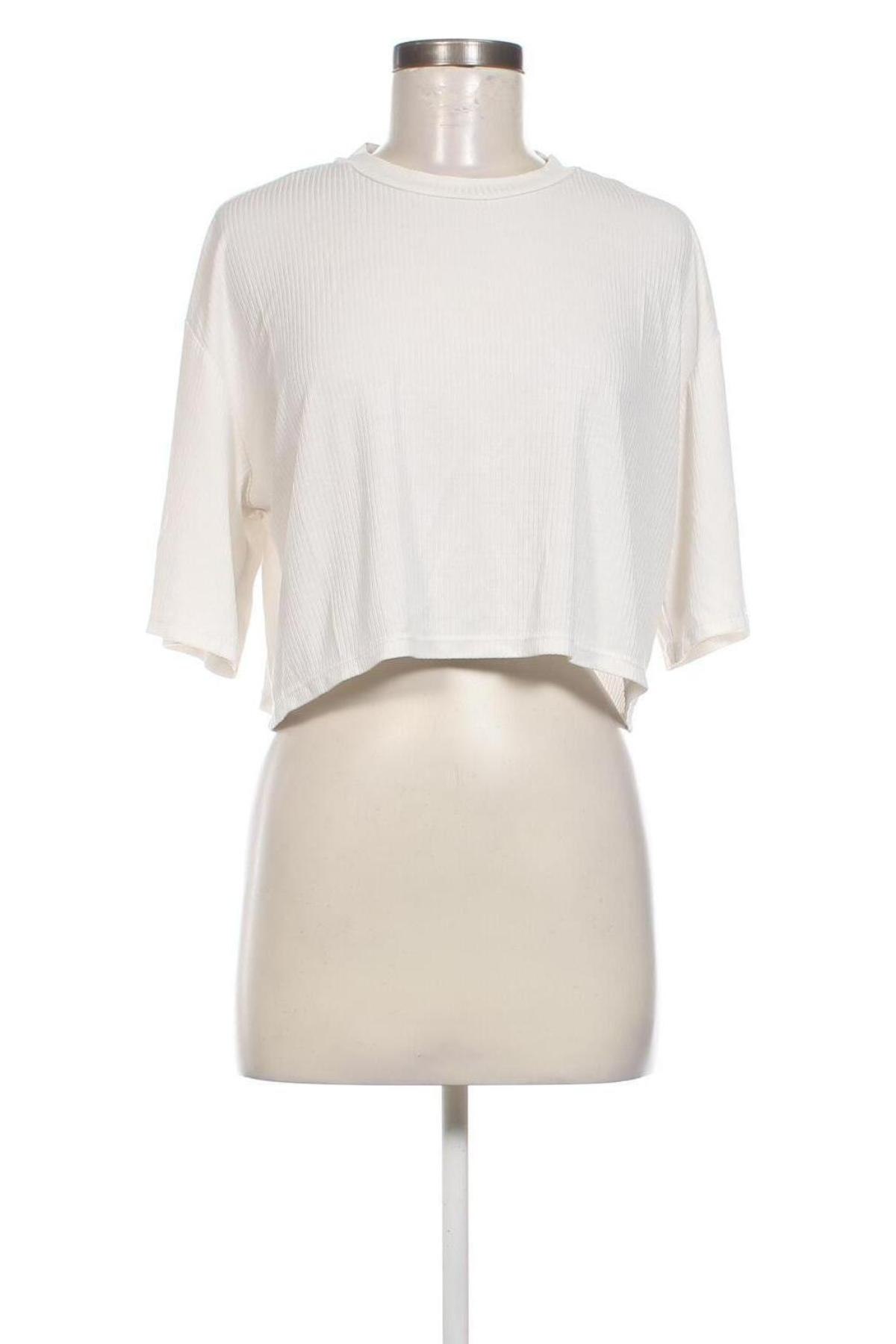 Damen Shirt Monki, Größe L, Farbe Weiß, Preis € 1,99