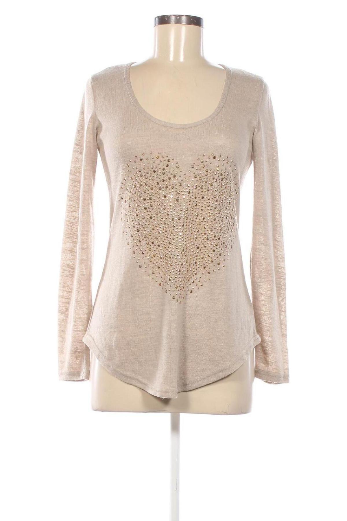 Damen Shirt Moody`s, Größe M, Farbe Beige, Preis € 4,99