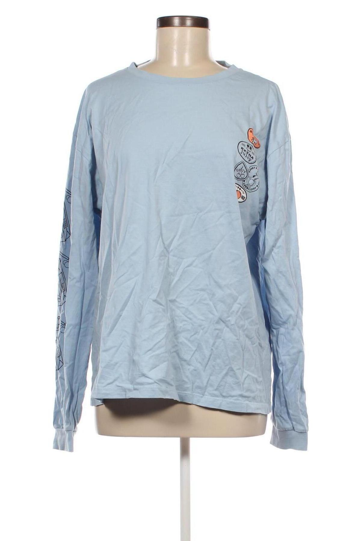 Damen Shirt NEW girl ORDER, Größe S, Farbe Blau, Preis € 3,99