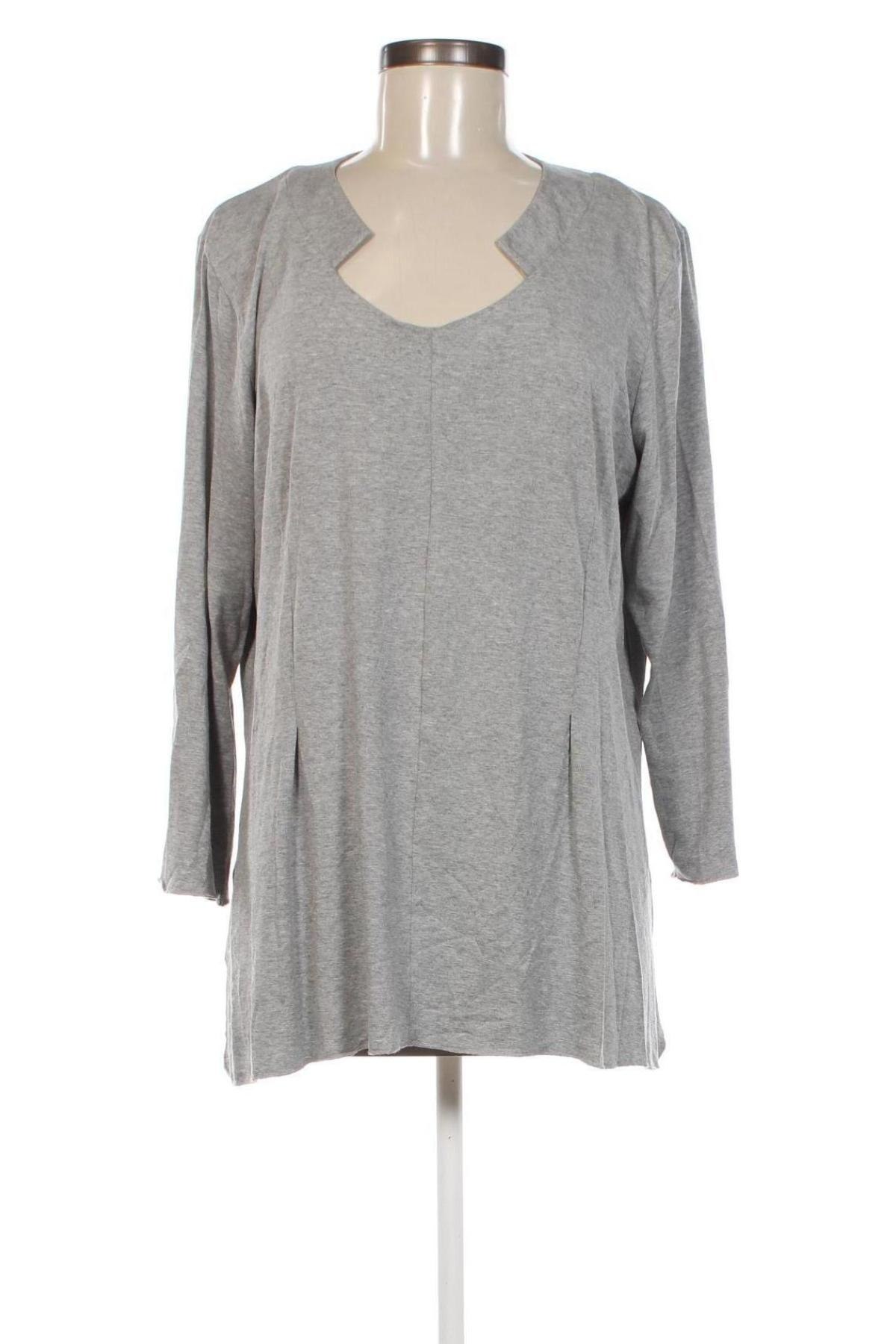 Damen Shirt New Jersey, Größe L, Farbe Grau, Preis € 6,49