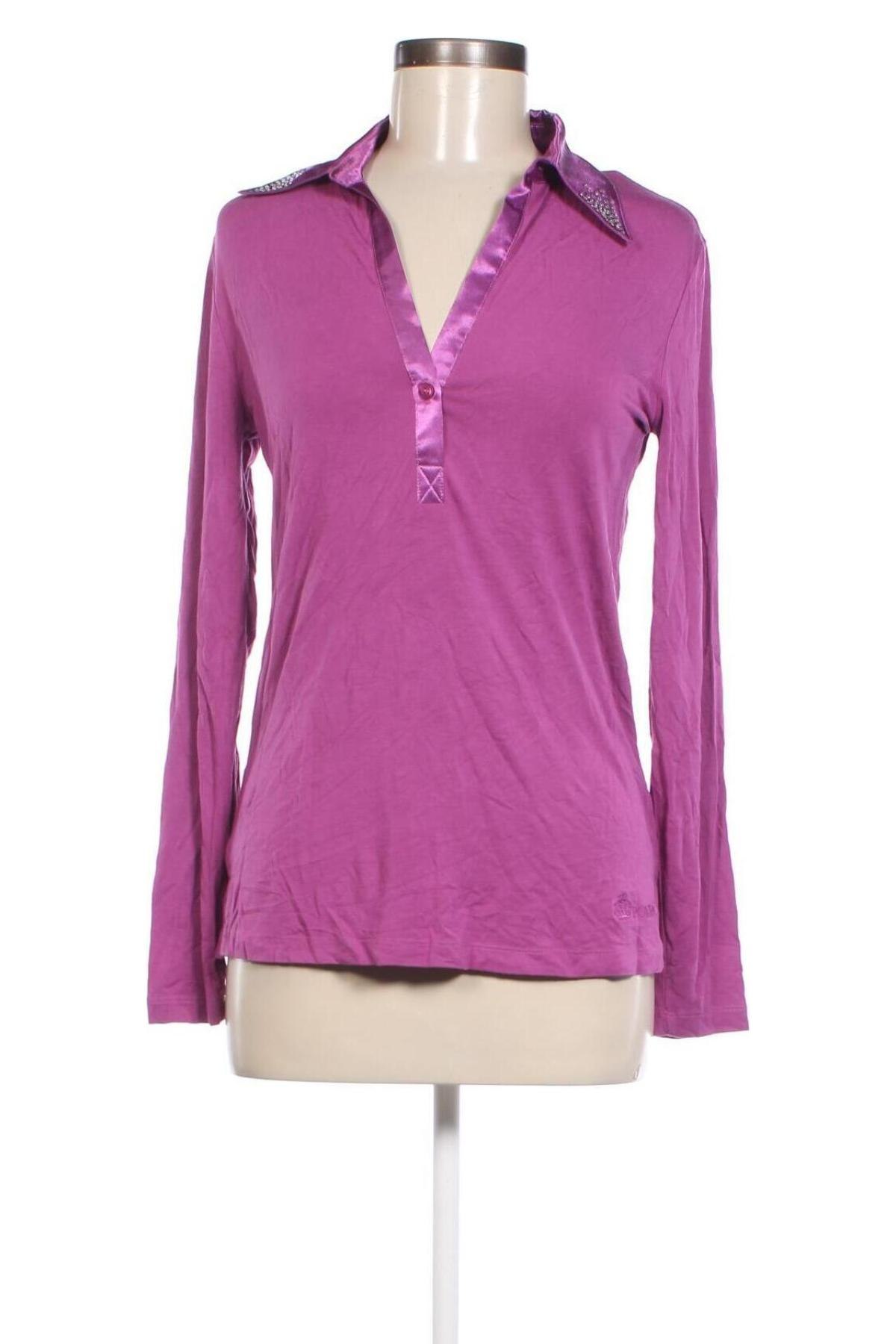 Damen Shirt Pompoos Design By Harald Gloockler, Größe M, Farbe Lila, Preis € 11,99