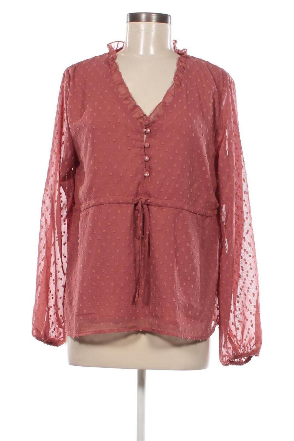 Damen Shirt SHEIN, Größe M, Farbe Aschrosa, Preis € 4,99