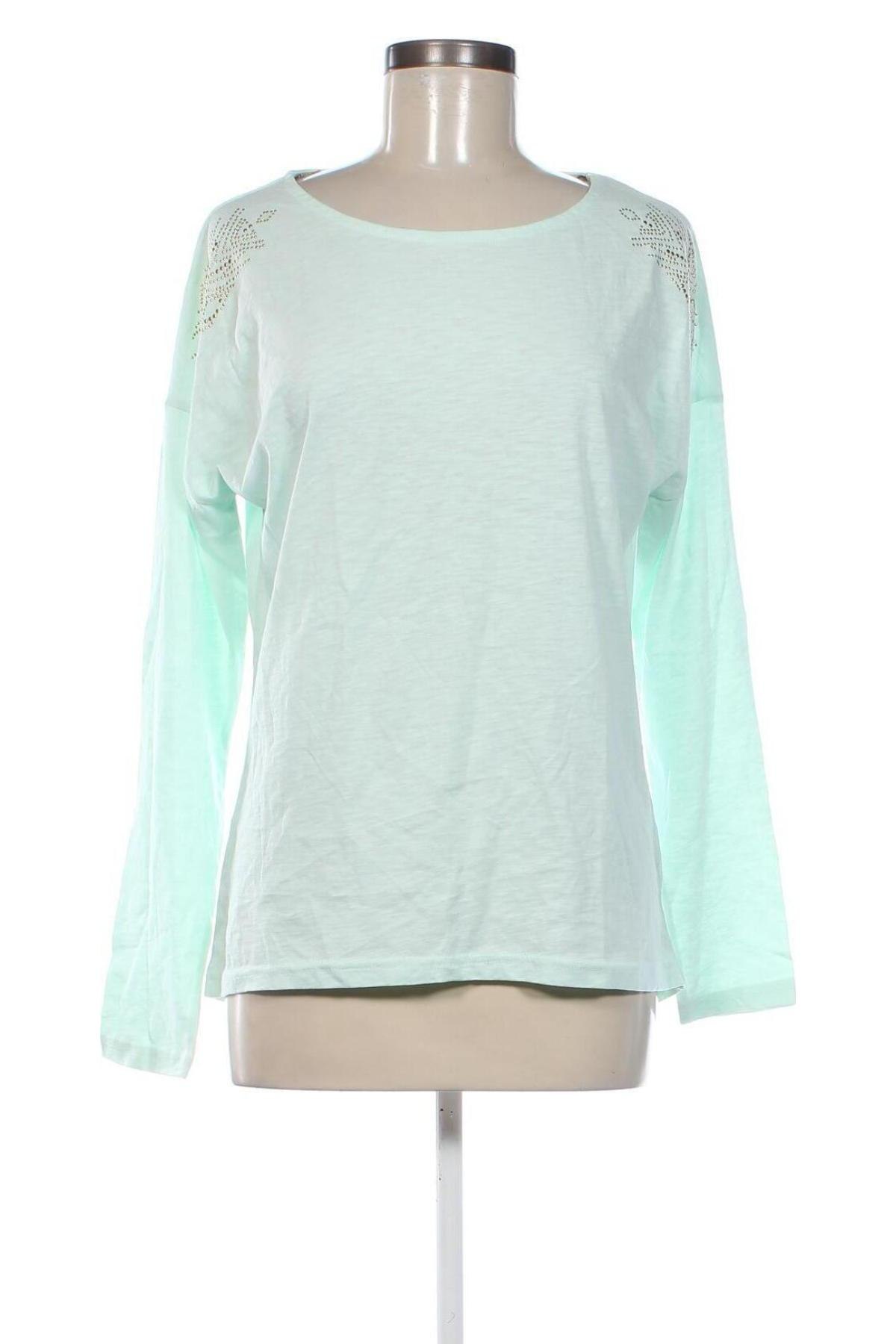 Damen Shirt Think Positive, Größe M, Farbe Blau, Preis 4,99 €