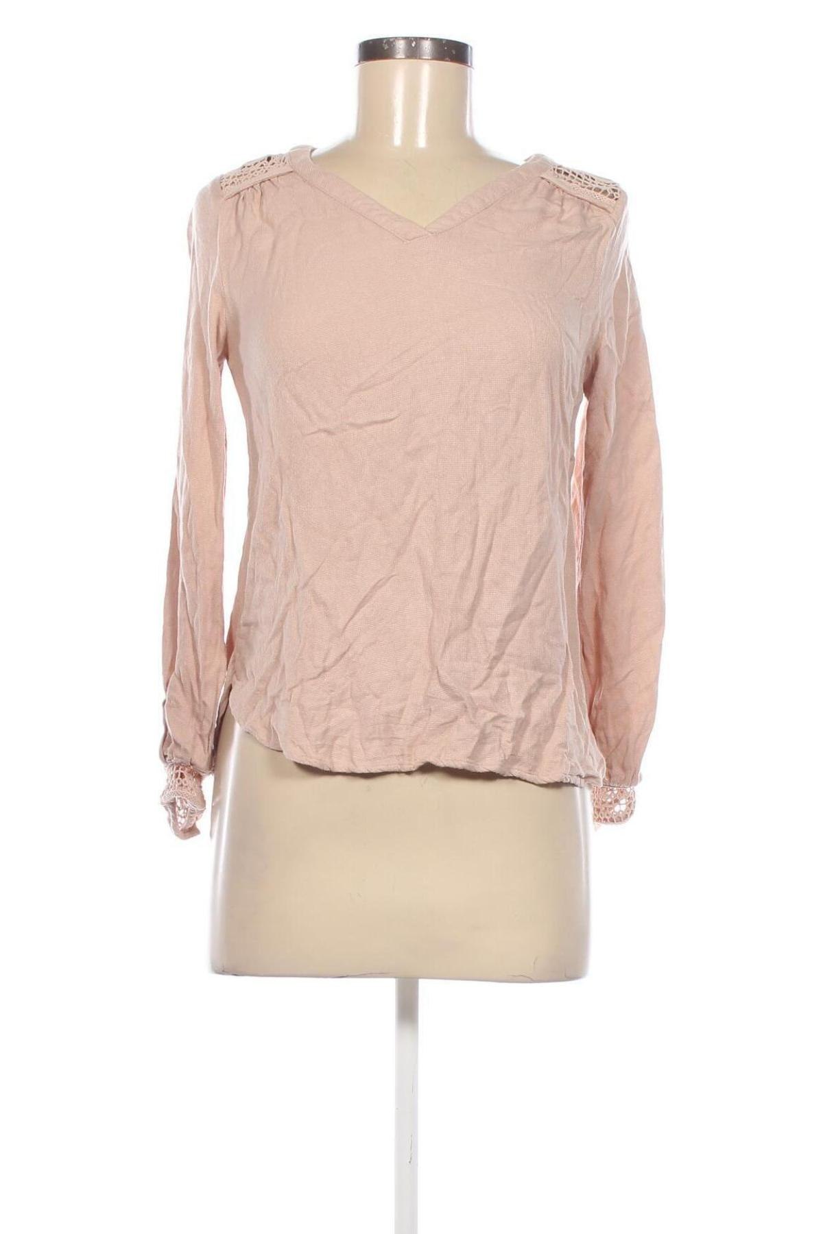 Damen Shirt Vero Moda, Größe XS, Farbe Beige, Preis € 3,99