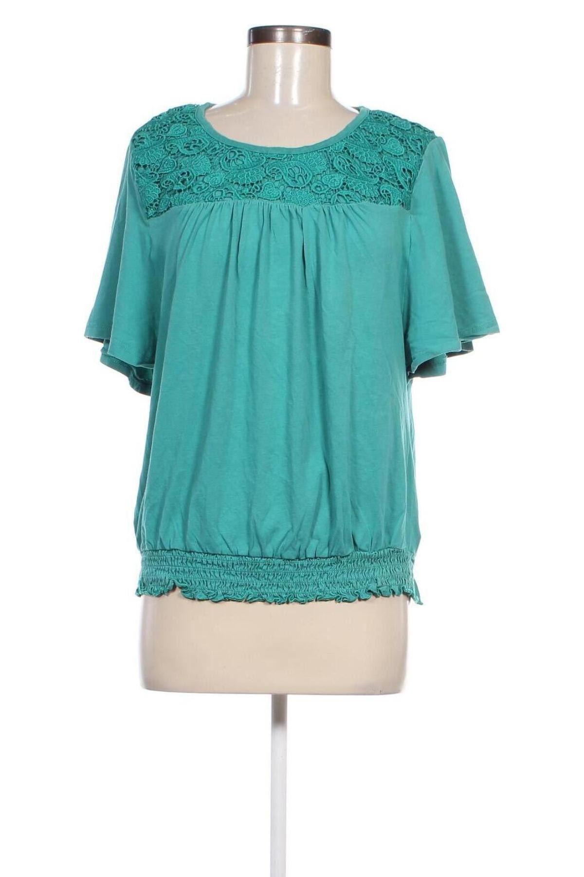 Bluză de femei Woman By Tchibo, Mărime L, Culoare Verde, Preț 22,99 Lei