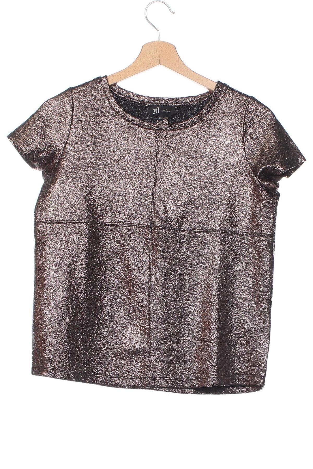 Damen Shirt Yfl Reserved, Größe XS, Farbe Braun, Preis 9,99 €