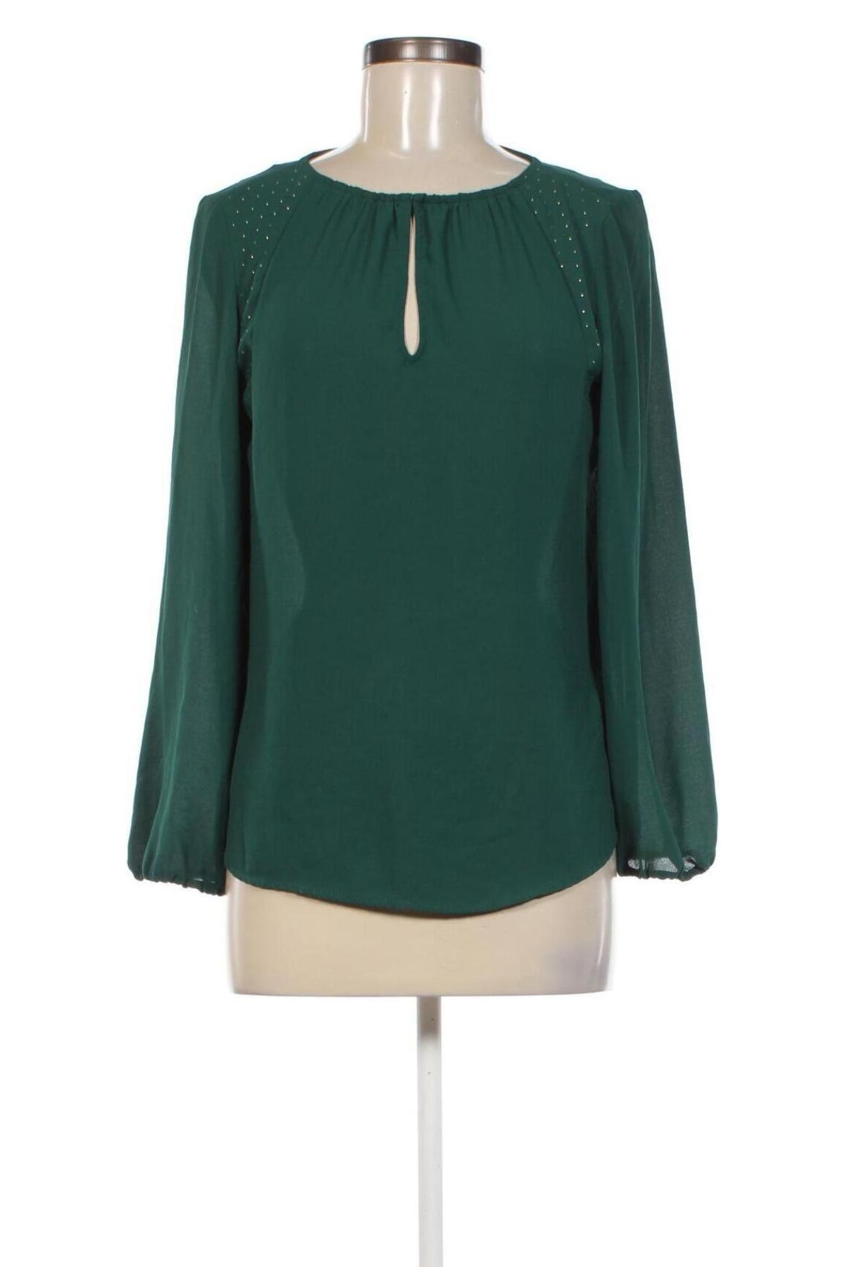 Damen Shirt Zara, Größe S, Farbe Grün, Preis 7,99 €