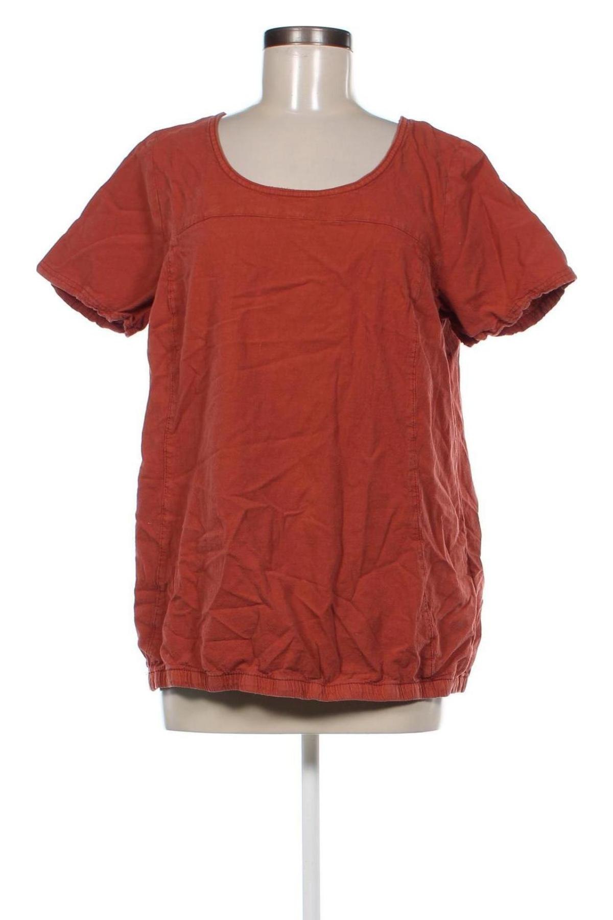 Damen Shirt Zizzi, Größe L, Farbe Orange, Preis 10,49 €