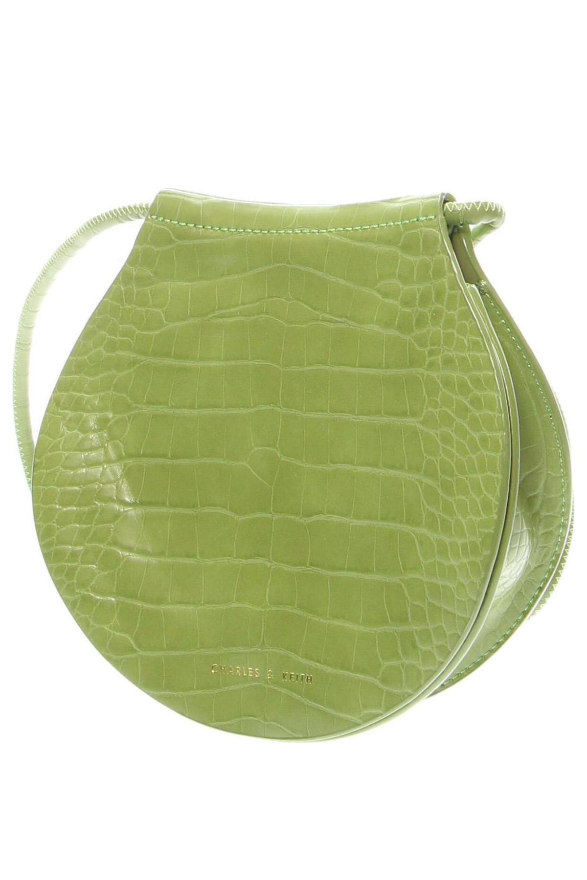 Geantă de femei Charles & Keith, Culoare Verde, Preț 94,99 Lei