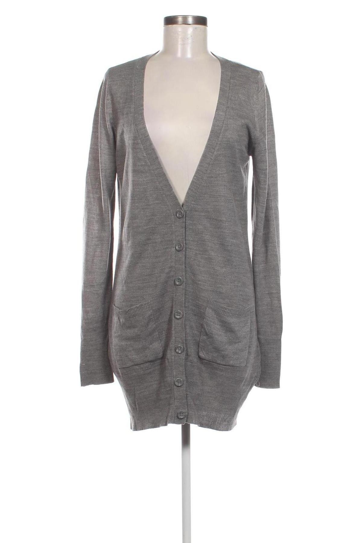 Damen Strickjacke, Größe L, Farbe Grau, Preis € 7,49