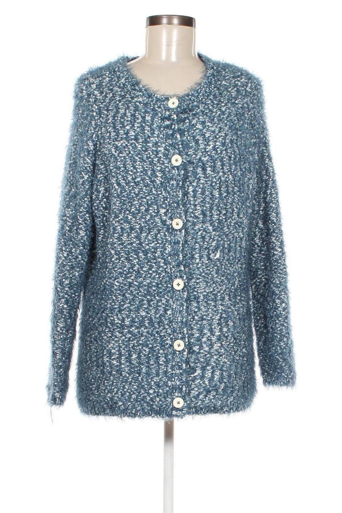 Damen Strickjacke, Größe XL, Farbe Blau, Preis 9,49 €