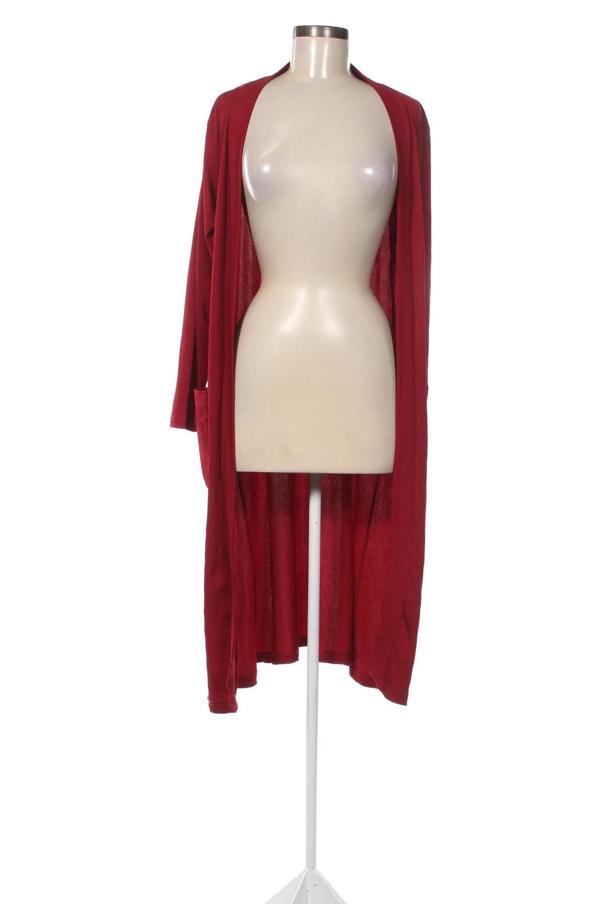 Damen Strickjacke, Größe XL, Farbe Rot, Preis 6,49 €