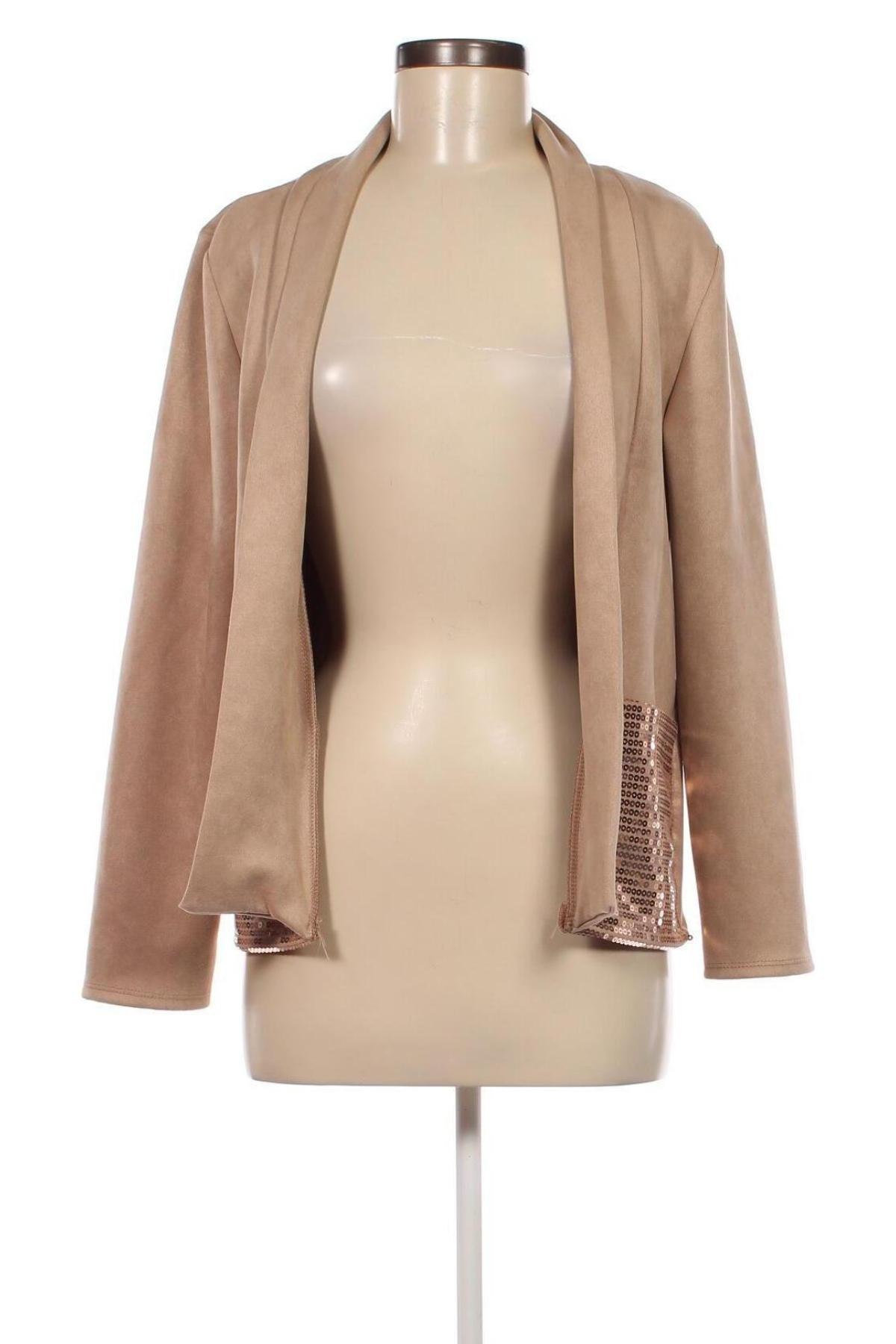 Damen Strickjacke Creme Fraiche, Größe L, Farbe Beige, Preis € 22,51