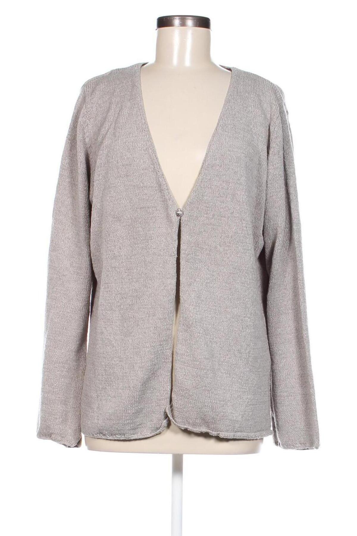 Damen Strickjacke Departure, Größe XXL, Farbe Grau, Preis 10,49 €