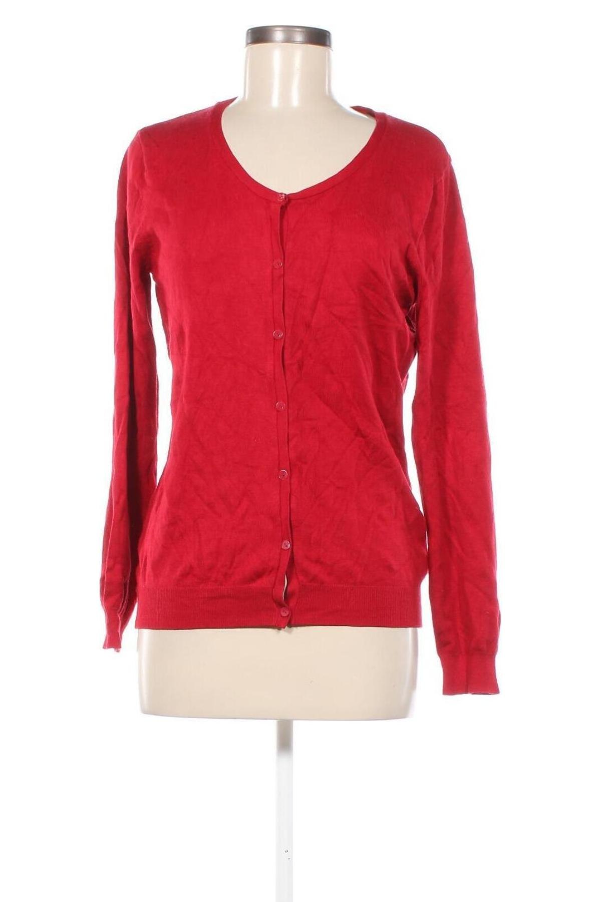 Damen Strickjacke Esmara, Größe L, Farbe Rot, Preis 10,49 €