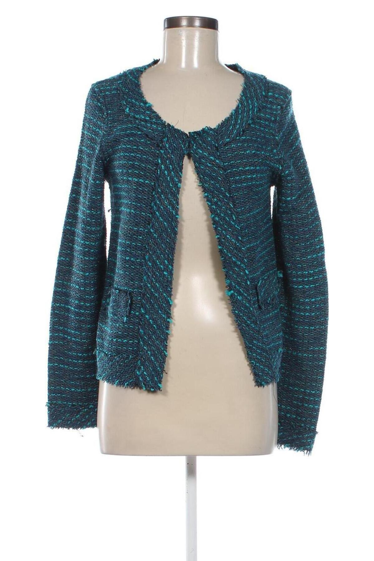 Cardigan de damă Gina, Mărime M, Culoare Albastru, Preț 24,99 Lei