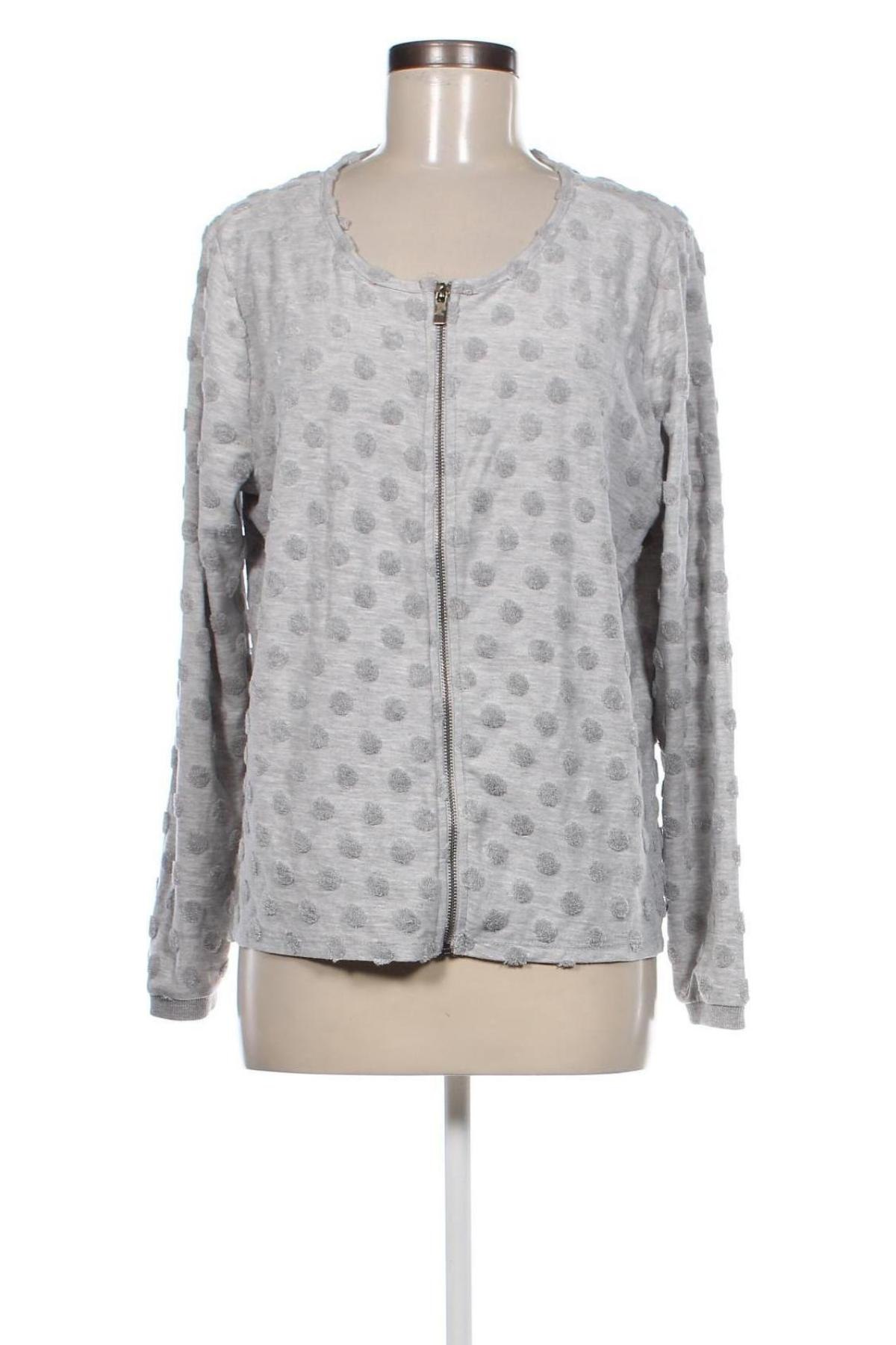 Damen Strickjacke Gina Benotti, Größe L, Farbe Grau, Preis € 5,49