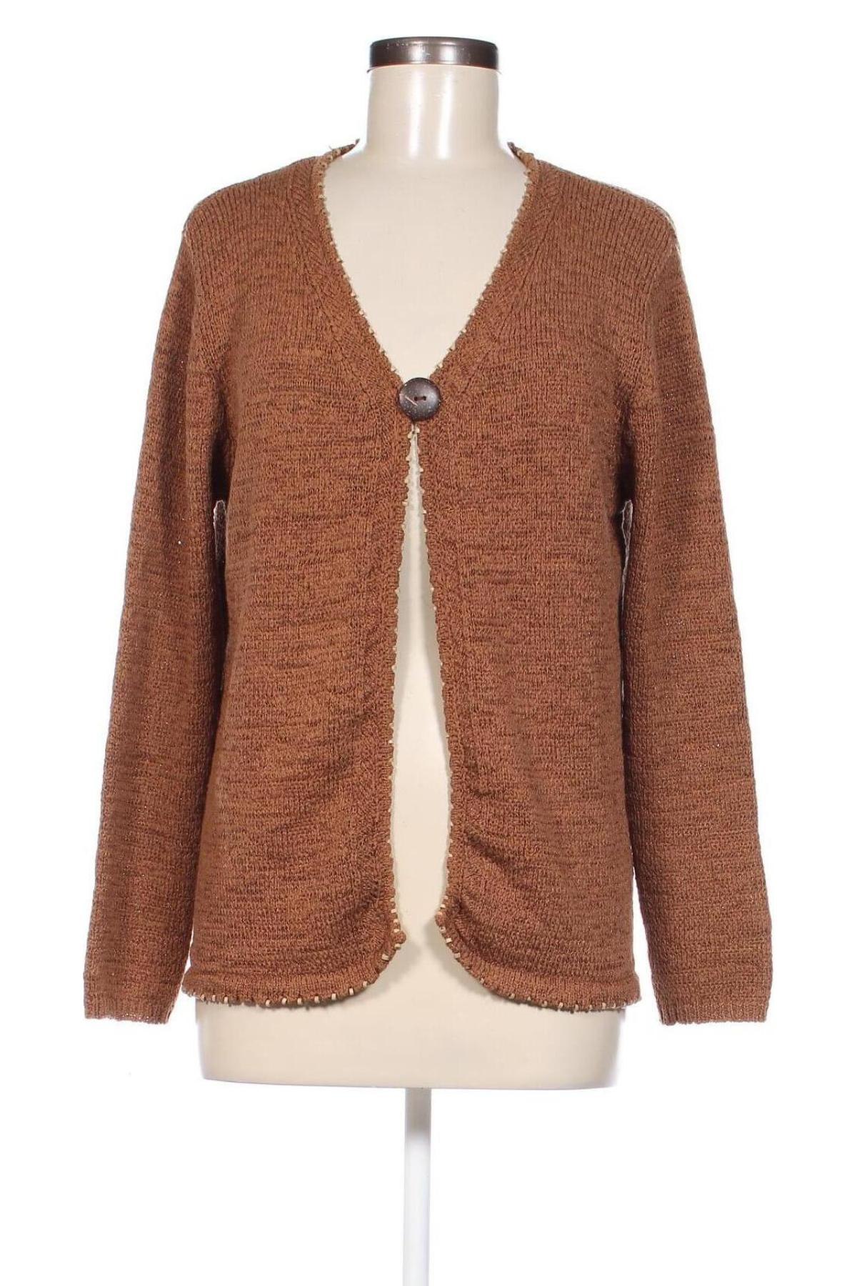 Cardigan de damă Gina Laura, Mărime S, Culoare Maro, Preț 60,99 Lei