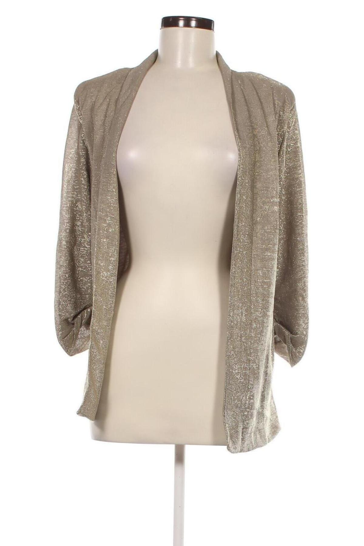 Damen Strickjacke H&M, Größe XS, Farbe Golden, Preis 6,99 €