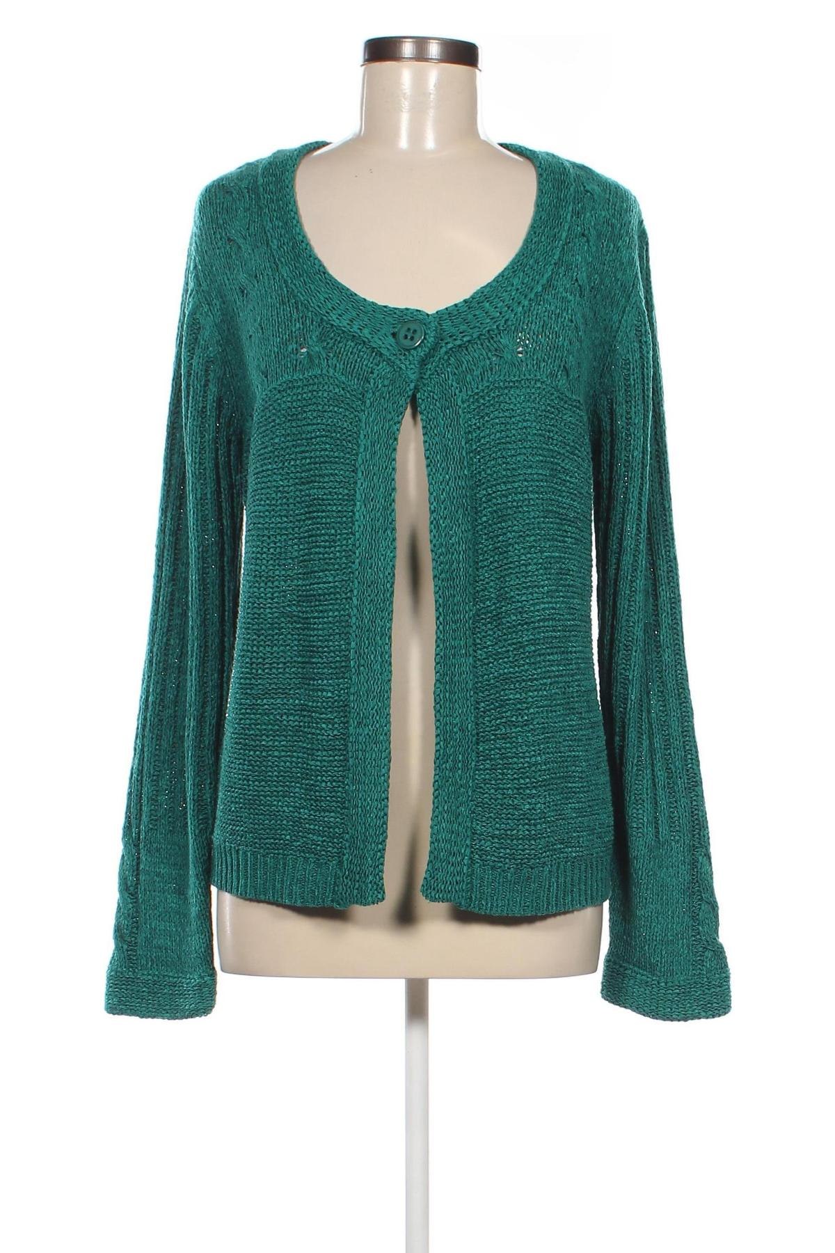 Cardigan de damă Intown, Mărime L, Culoare Verde, Preț 44,99 Lei