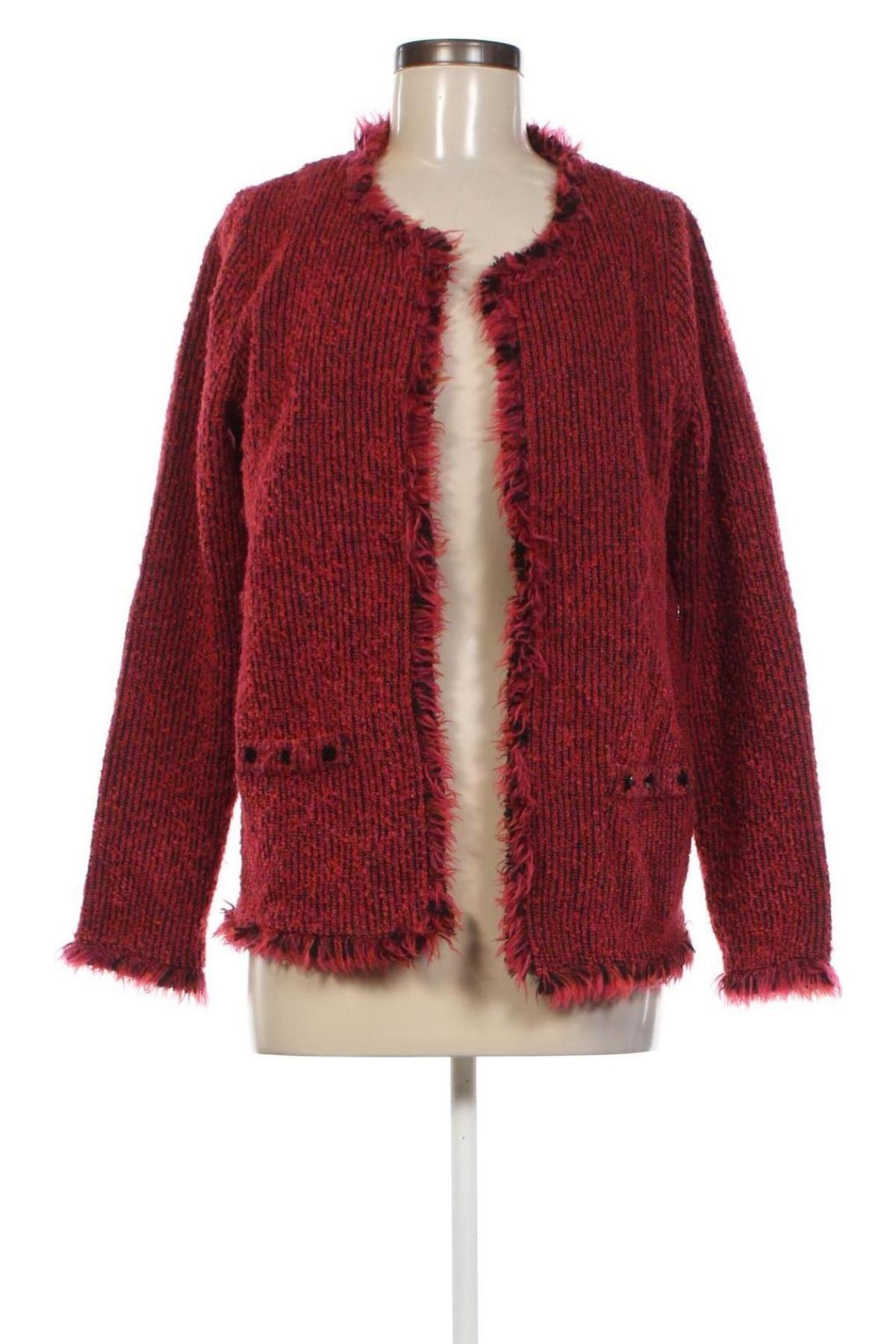 Cardigan de damă Mona, Mărime M, Culoare Roșu, Preț 60,99 Lei