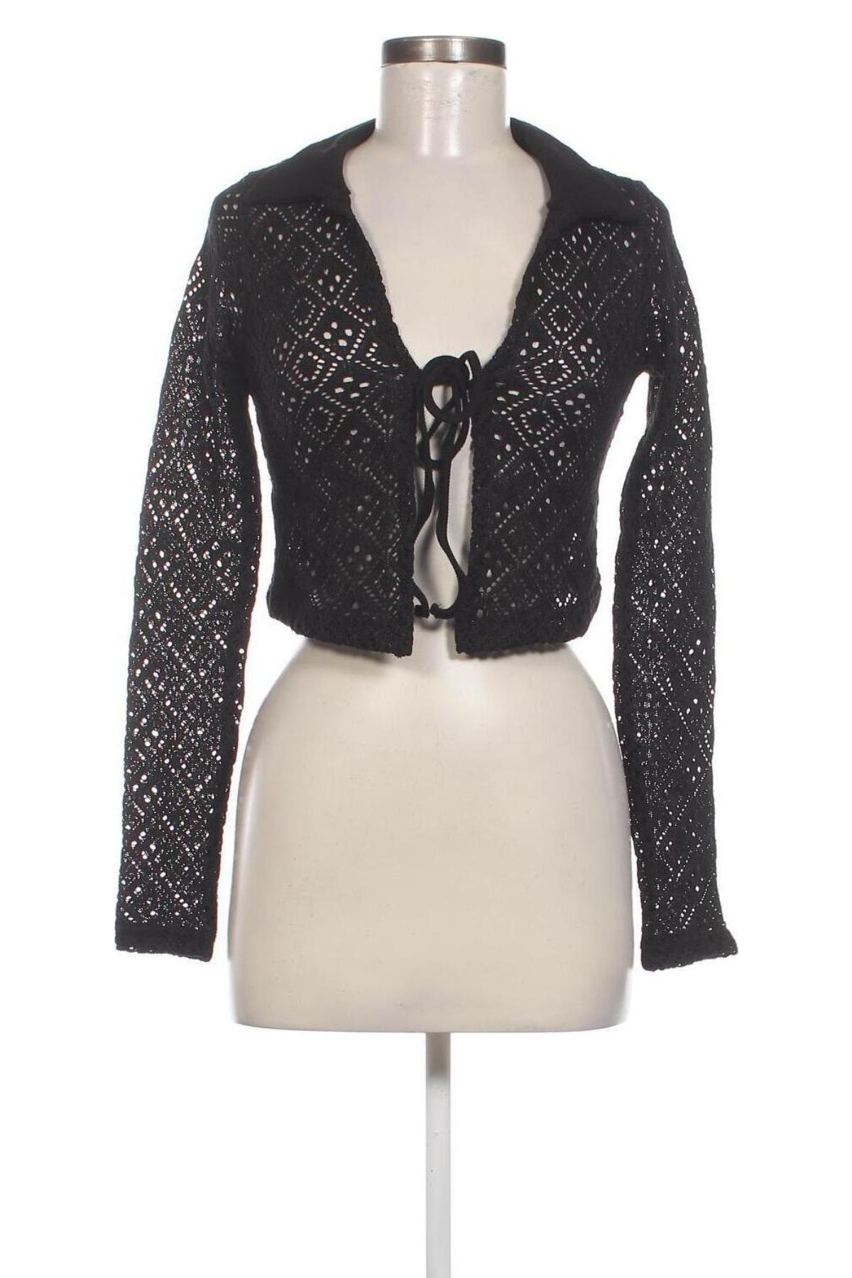 Cardigan de damă Nasty Gal, Mărime S, Culoare Negru, Preț 165,99 Lei