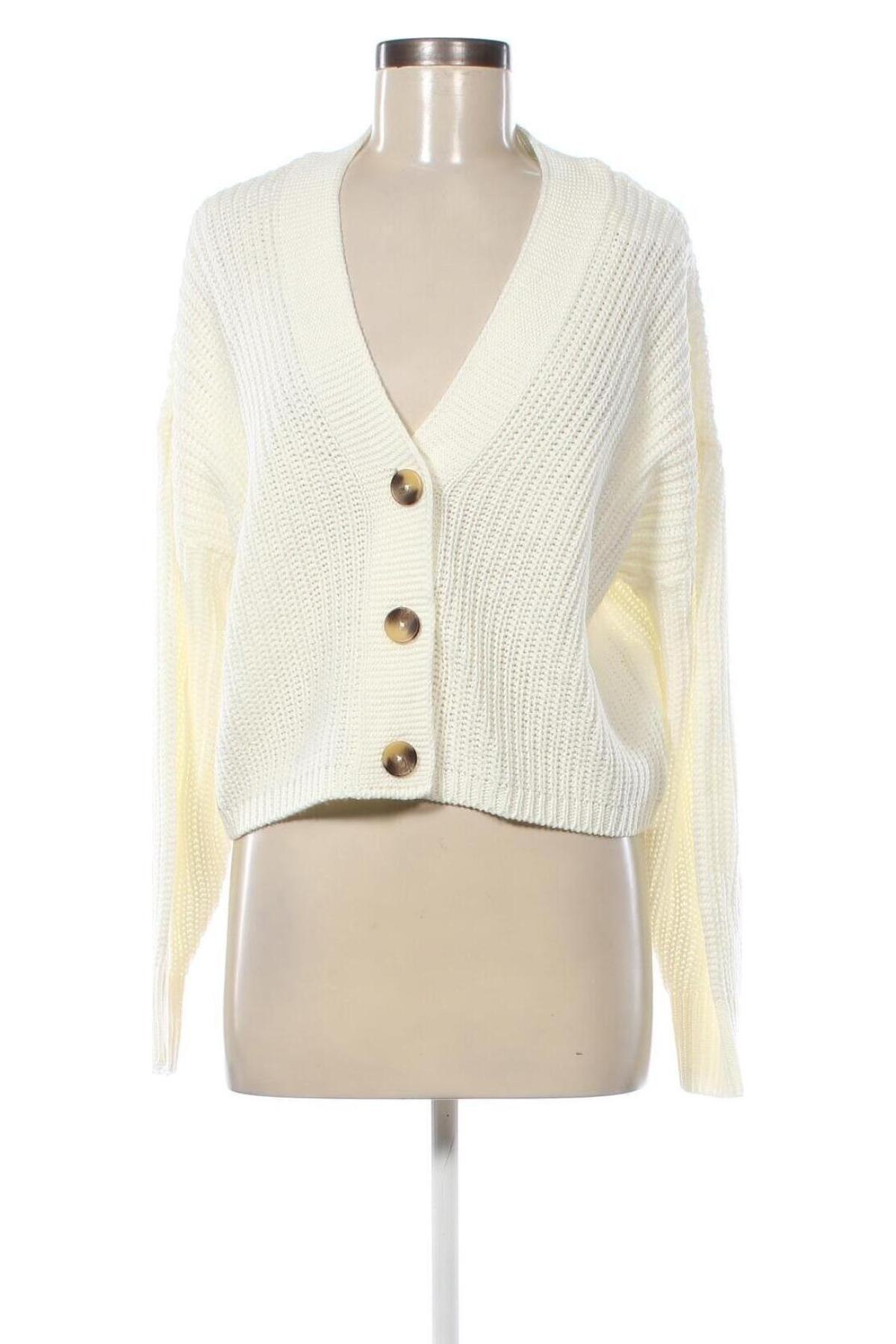 Cardigan de damă ONLY, Mărime M, Culoare Alb, Preț 102,99 Lei