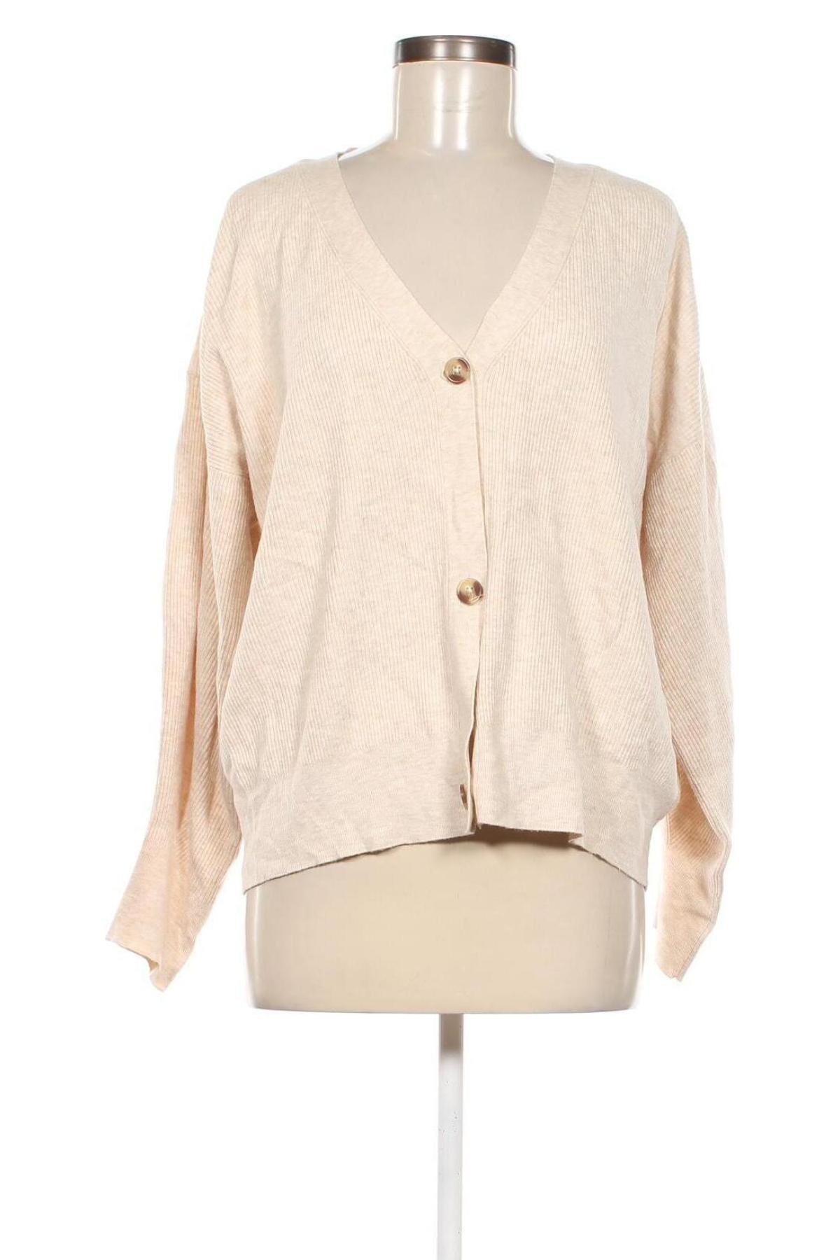 Damen Strickjacke One More Story, Größe L, Farbe Beige, Preis € 7,49