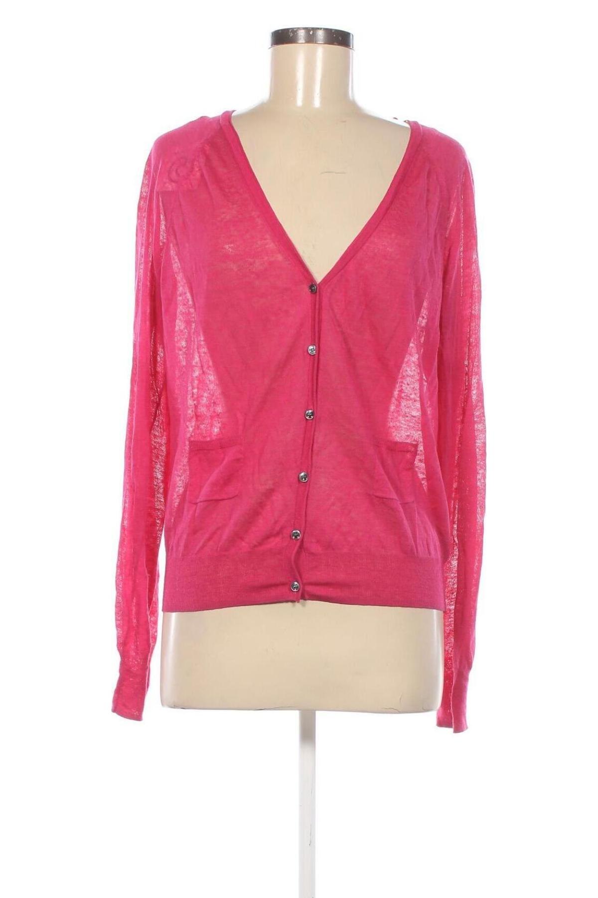 Cardigan de damă Rene Lezard, Mărime M, Culoare Roz, Preț 32,99 Lei