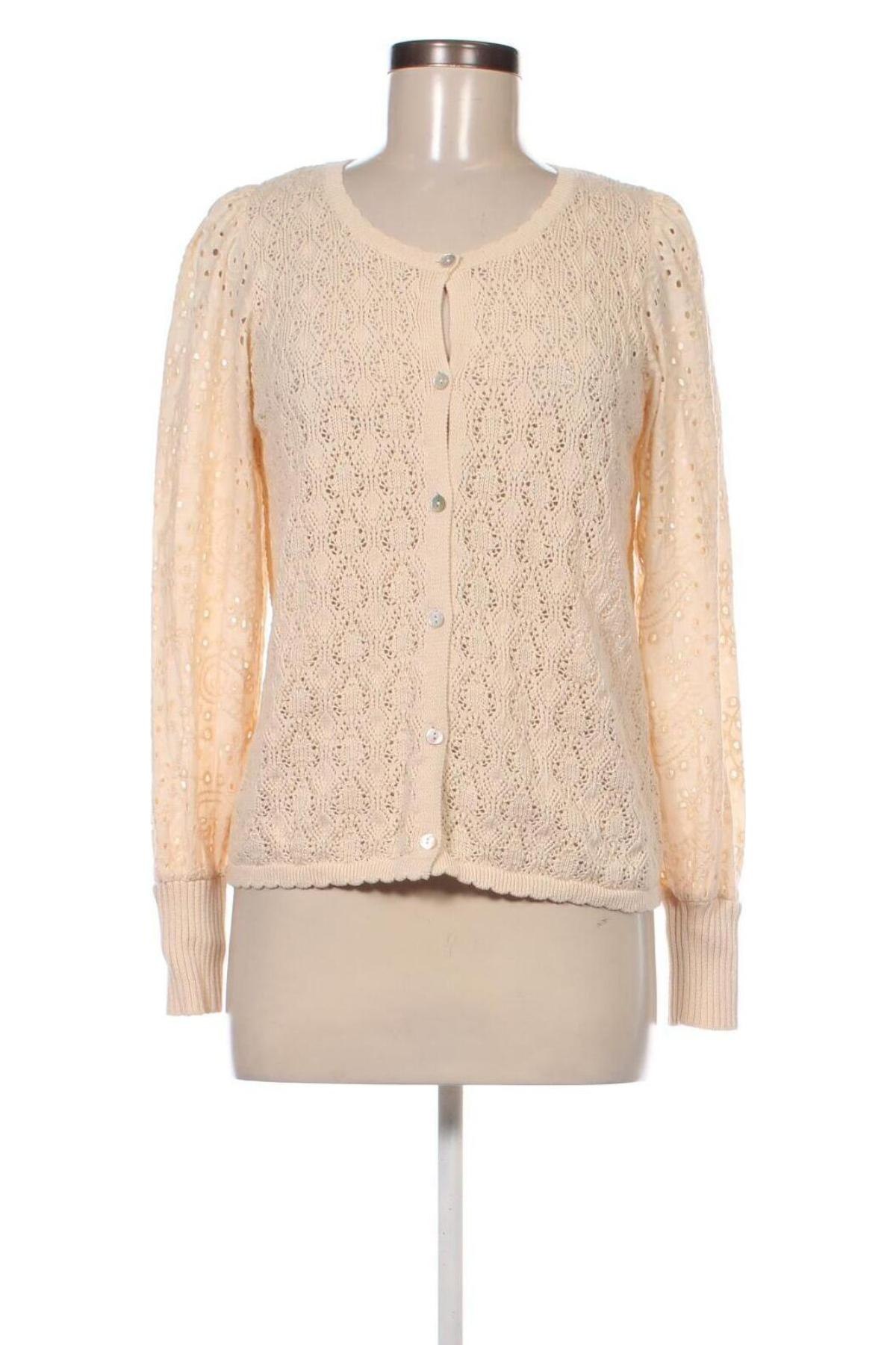 Damen Strickjacke Soulmate, Größe S, Farbe Beige, Preis € 11,25