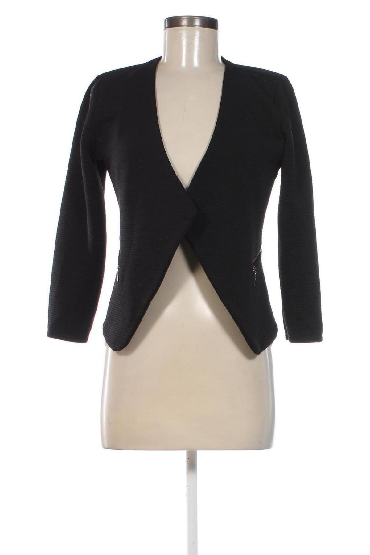 Cardigan de damă Styleboom, Mărime S, Culoare Negru, Preț 35,99 Lei